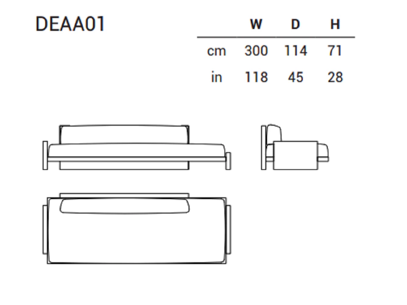 Диван P.Sofa — Emmemobili, кожа, фото 5