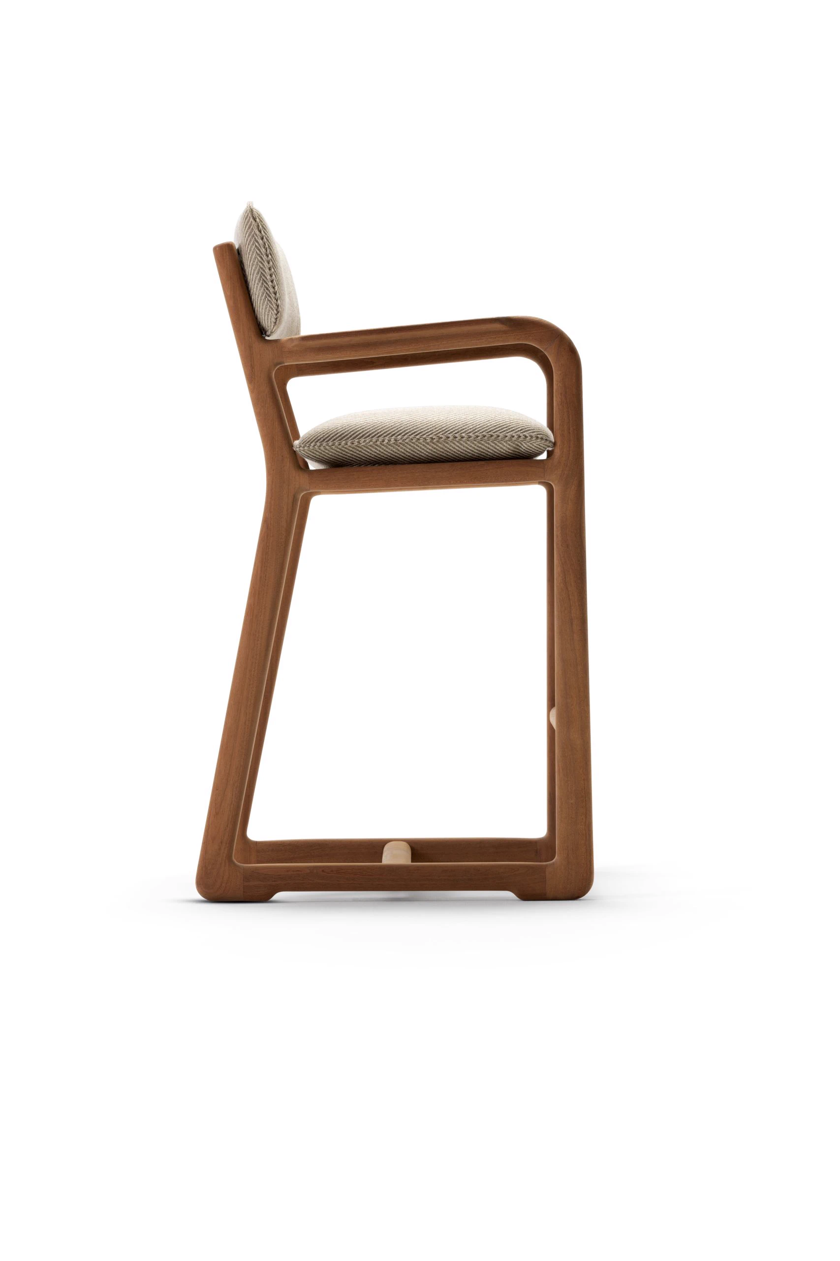Уличный барный стул LPIDC13 Bar Stool — Exteta, ткань, фото 3