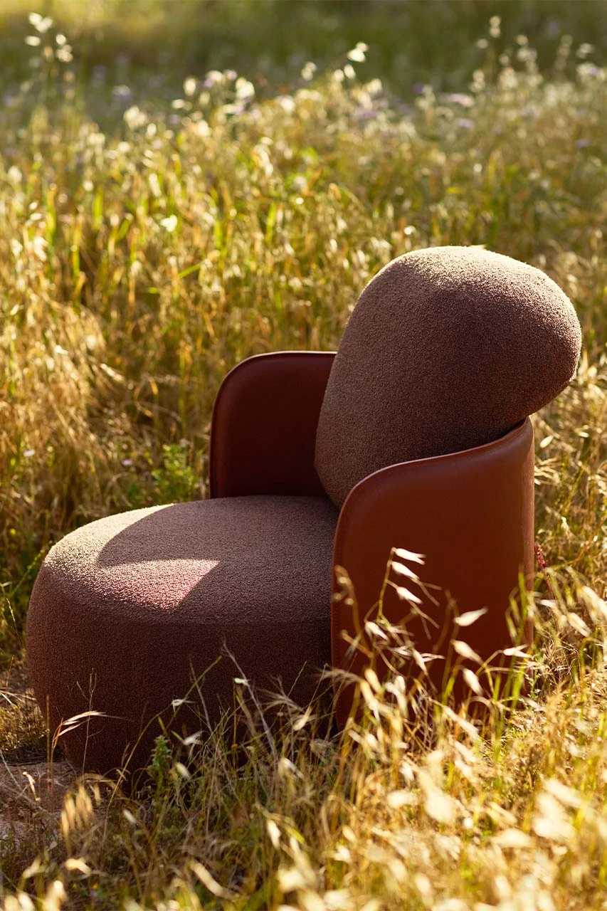 Современный дизайн Кресло Mochi Armchair — Exteta, ткань, фото 6