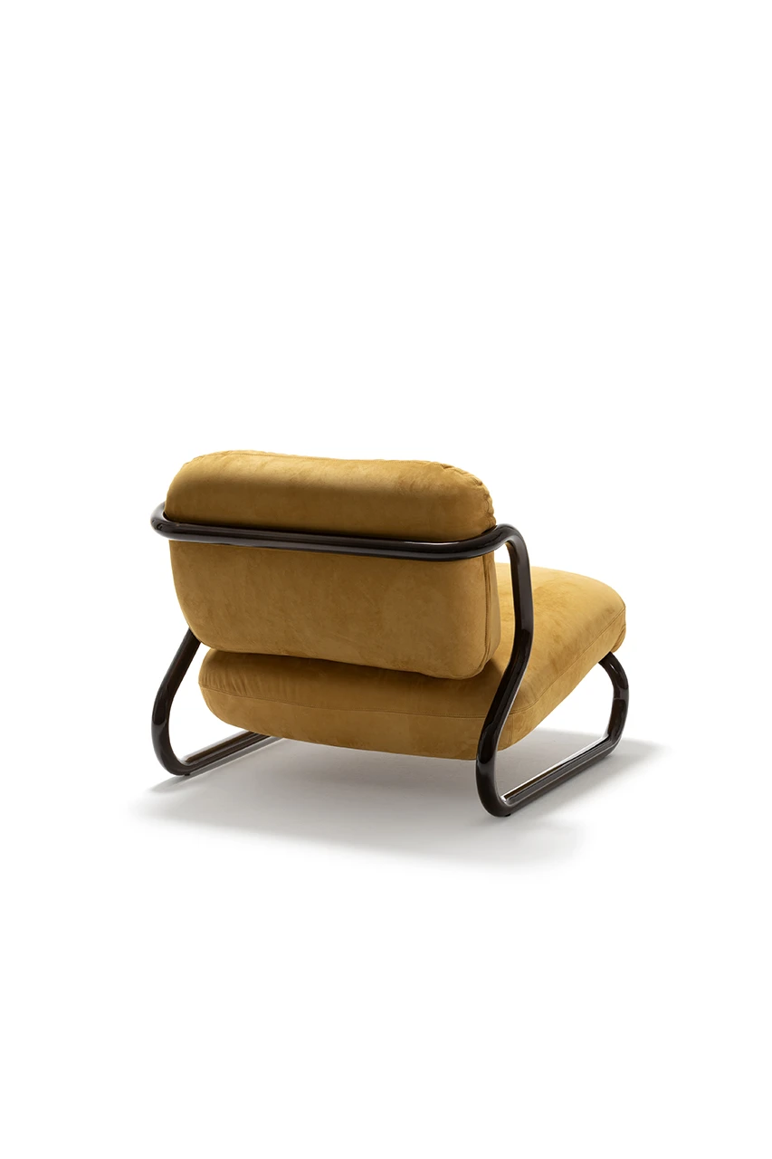 Каркас и наполнение: сталь. Современный дизайн Кресло Modernista Armchair — Exteta, ткань, фото 2