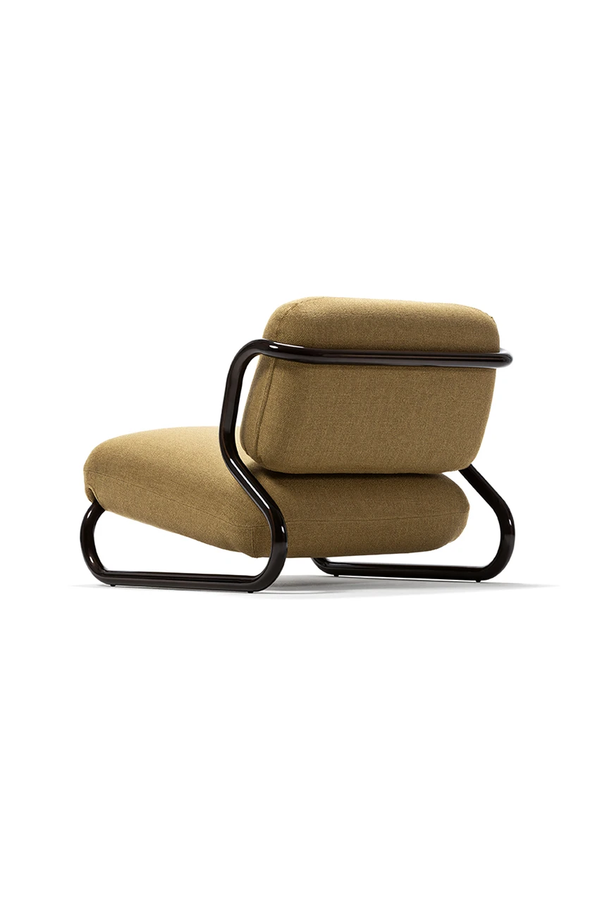 Каркас и наполнение: сталь. Современный дизайн Кресло Modernista Armchair — Exteta, ткань, фото 4