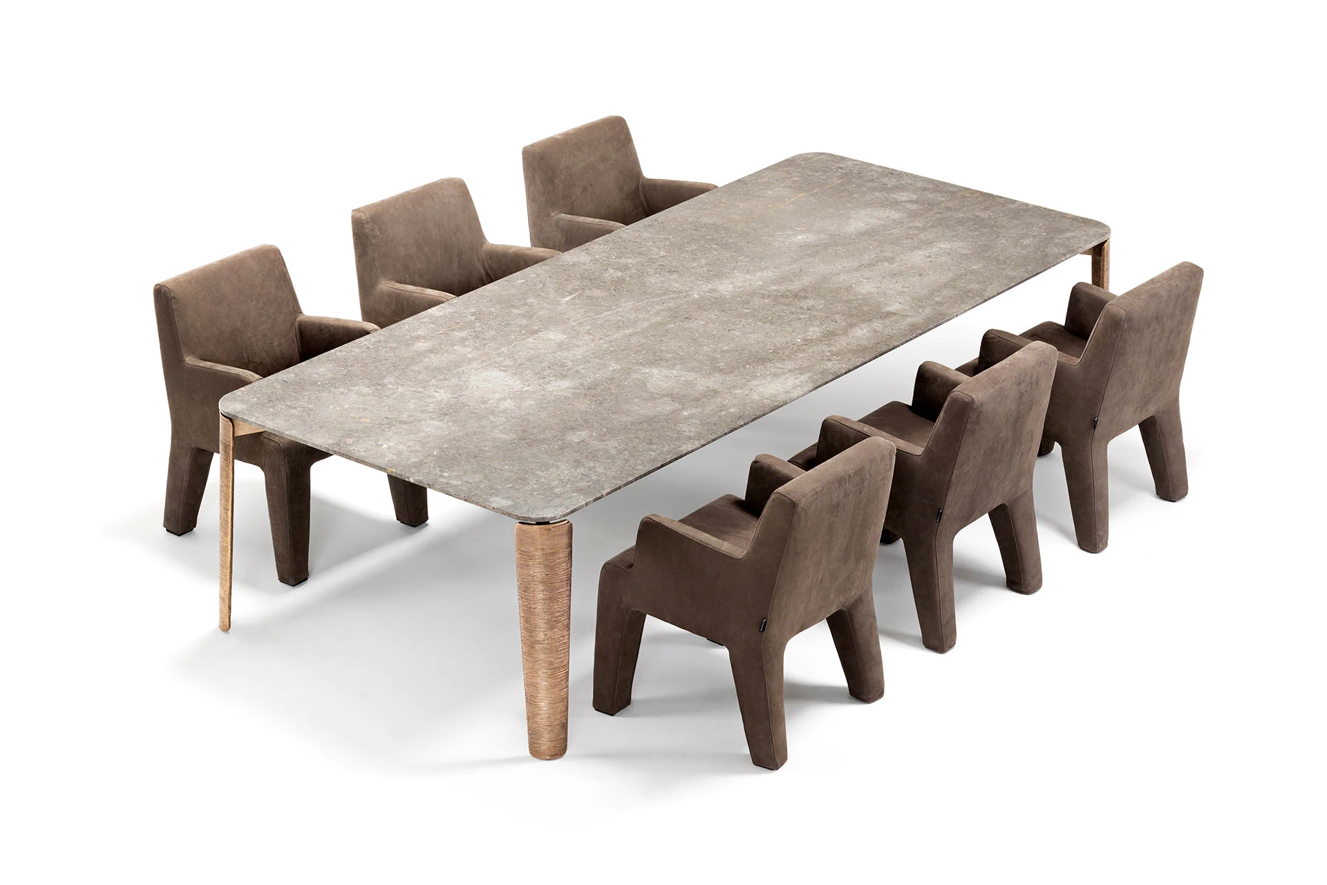 Стол Moonlight Dining Table — Exteta, мрамор, фото 6
