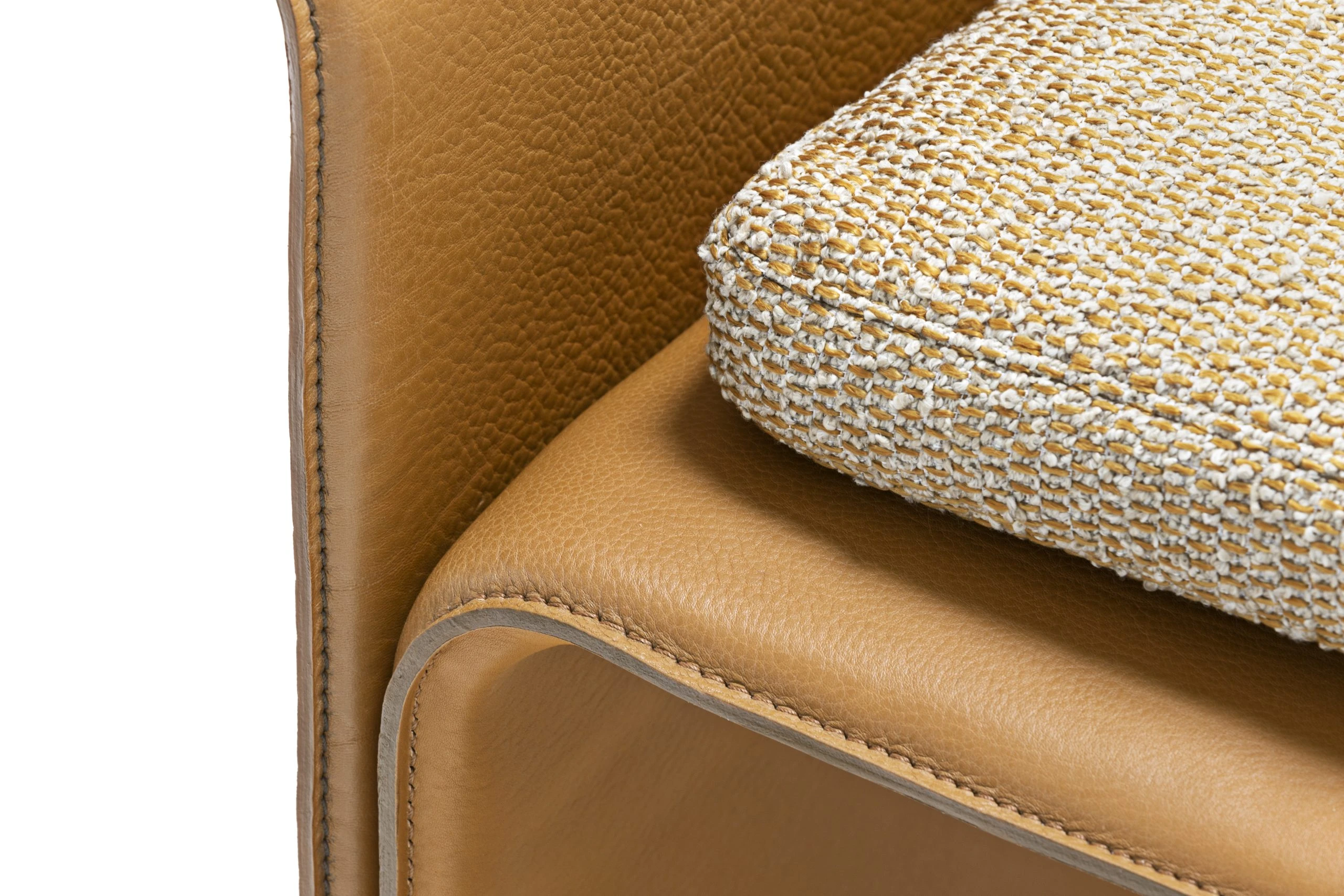 Кресло Shell Armchair — Exteta, кожа, фото 3