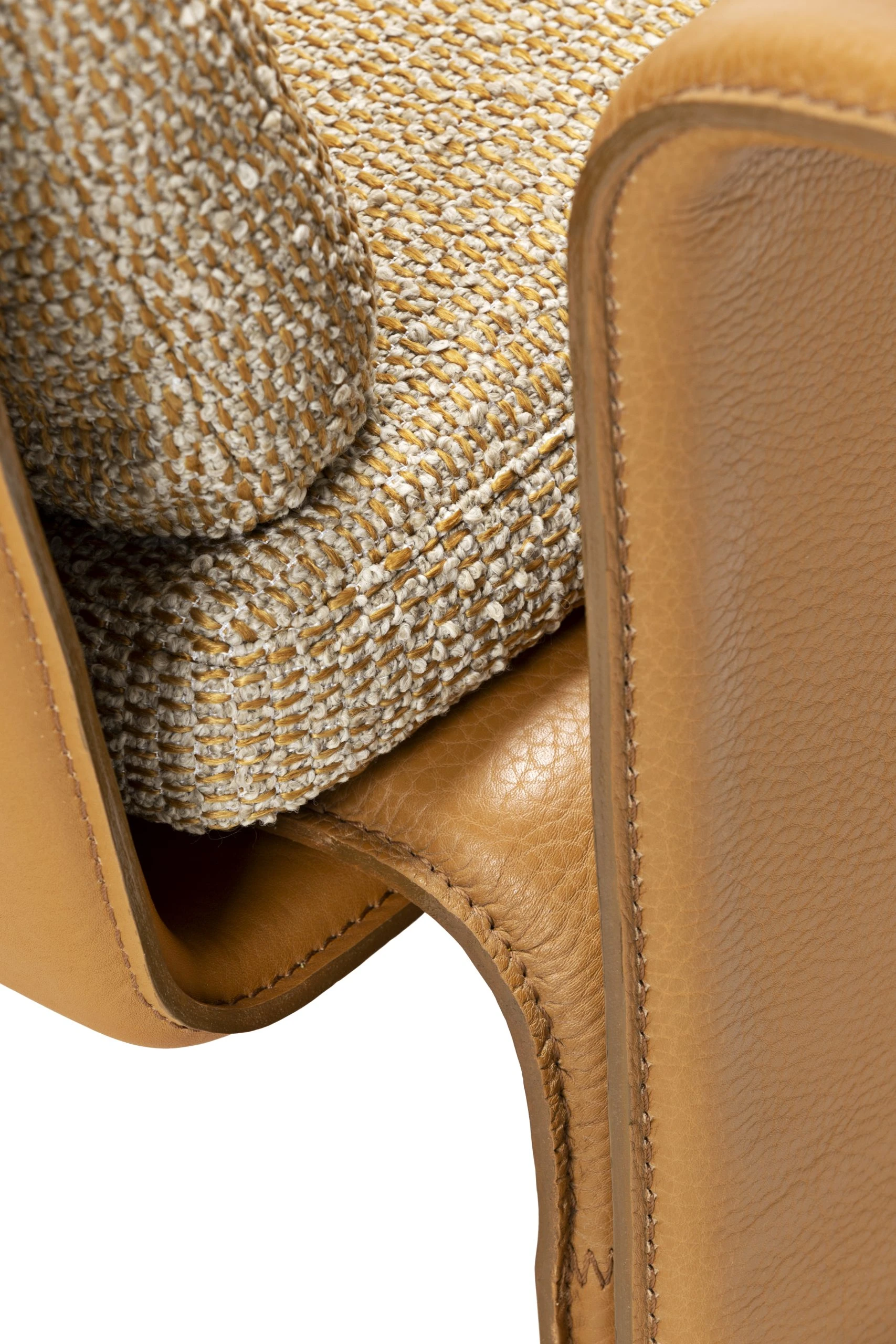 Кресло Shell Armchair — Exteta, кожа, фото 4