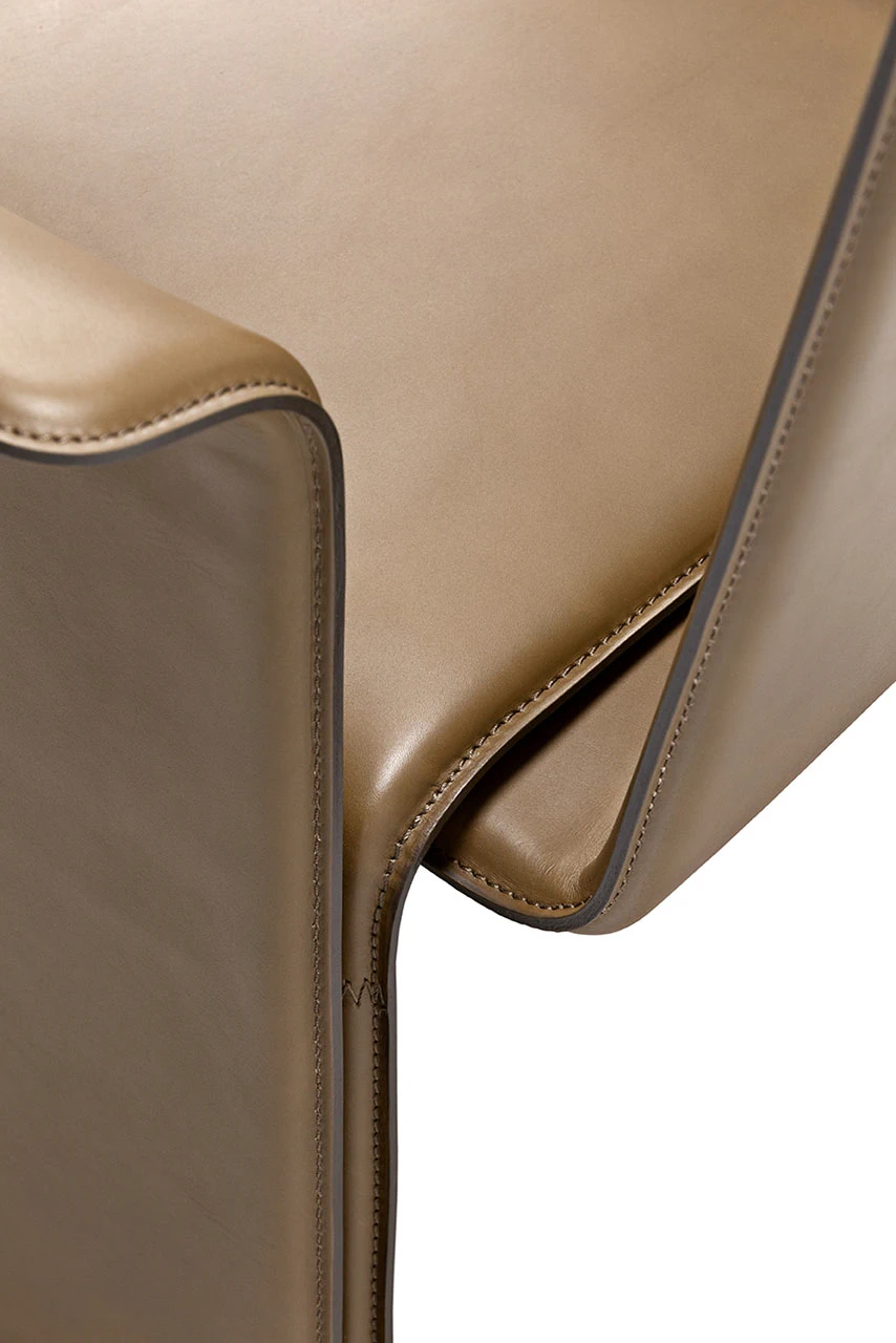 Стул Shell Chair — Exteta, кожа, фото 4