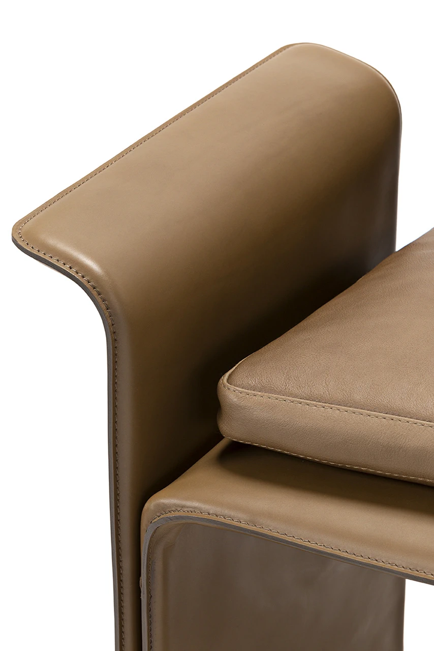 Стул Shell Chair — Exteta, кожа, фото 5