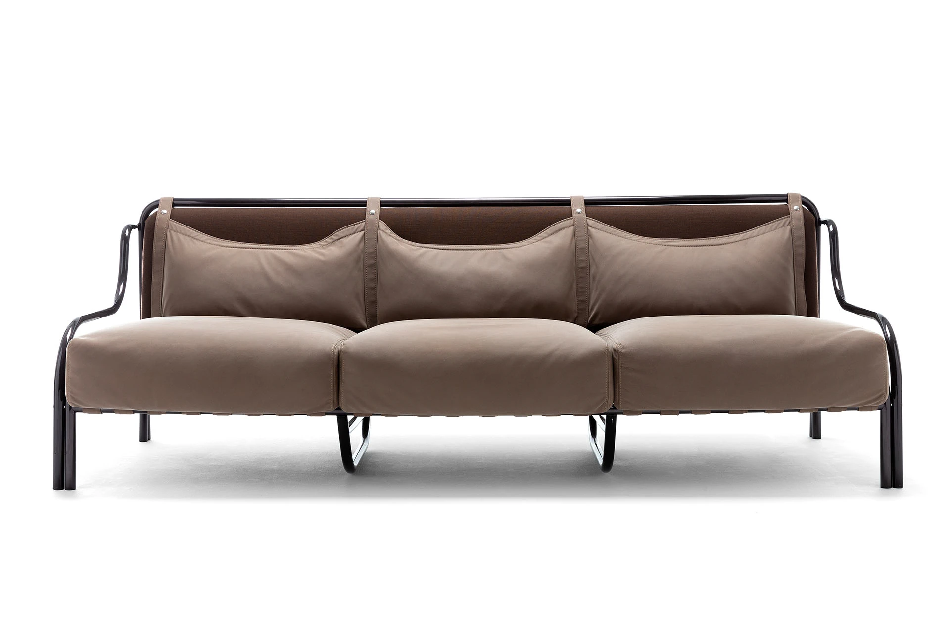 Диван Stringa Sofa 1963 — Exteta, кожа, фото 5