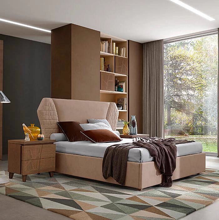 Кровать L3monc — Ferretti & Ferretti, текстиль