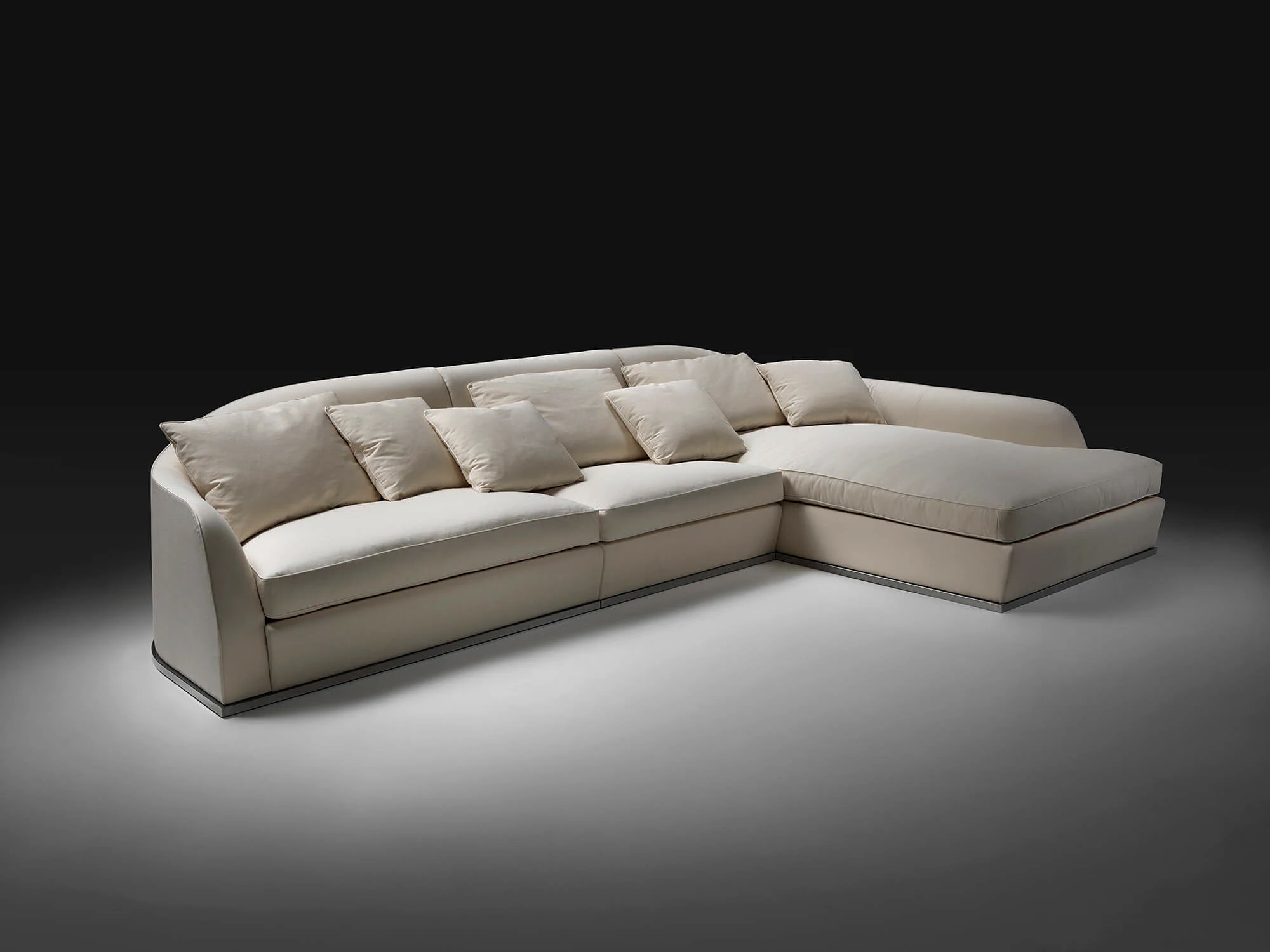 Модульный диван Alfred — Flexform, кожа, фото 6