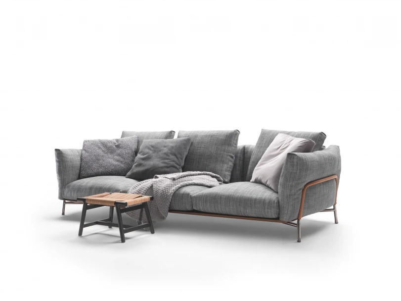 Диван Ambroeus модульный — Flexform, кожа, фото 4