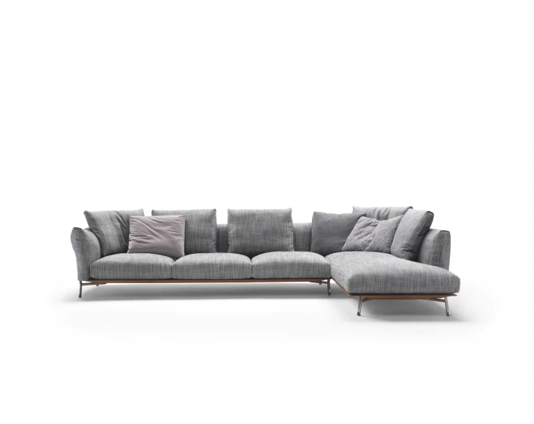 Диван Ambroeus модульный — Flexform, кожа, фото 5