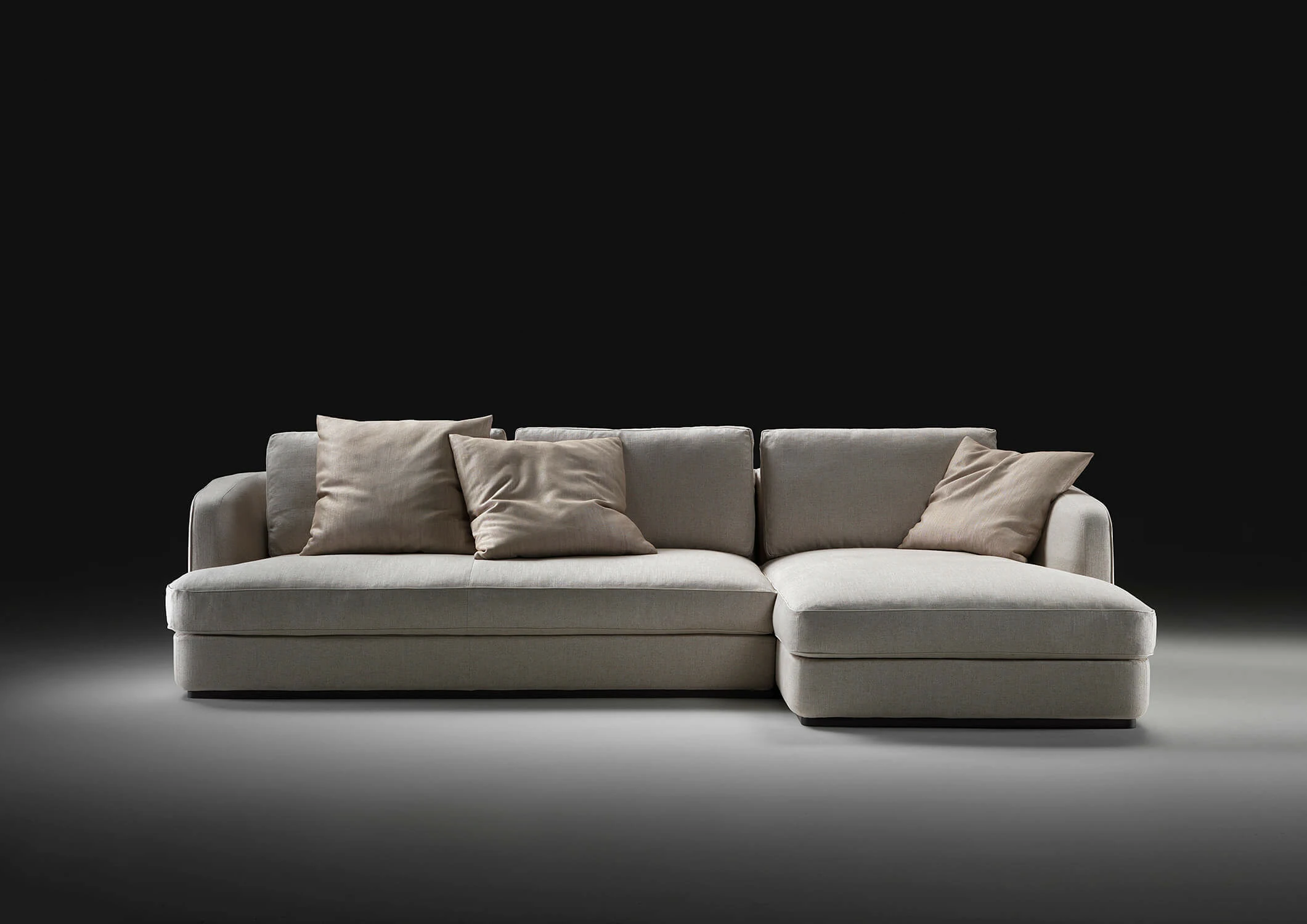 Модульный диван Barret — Flexform, кожа, фото 3