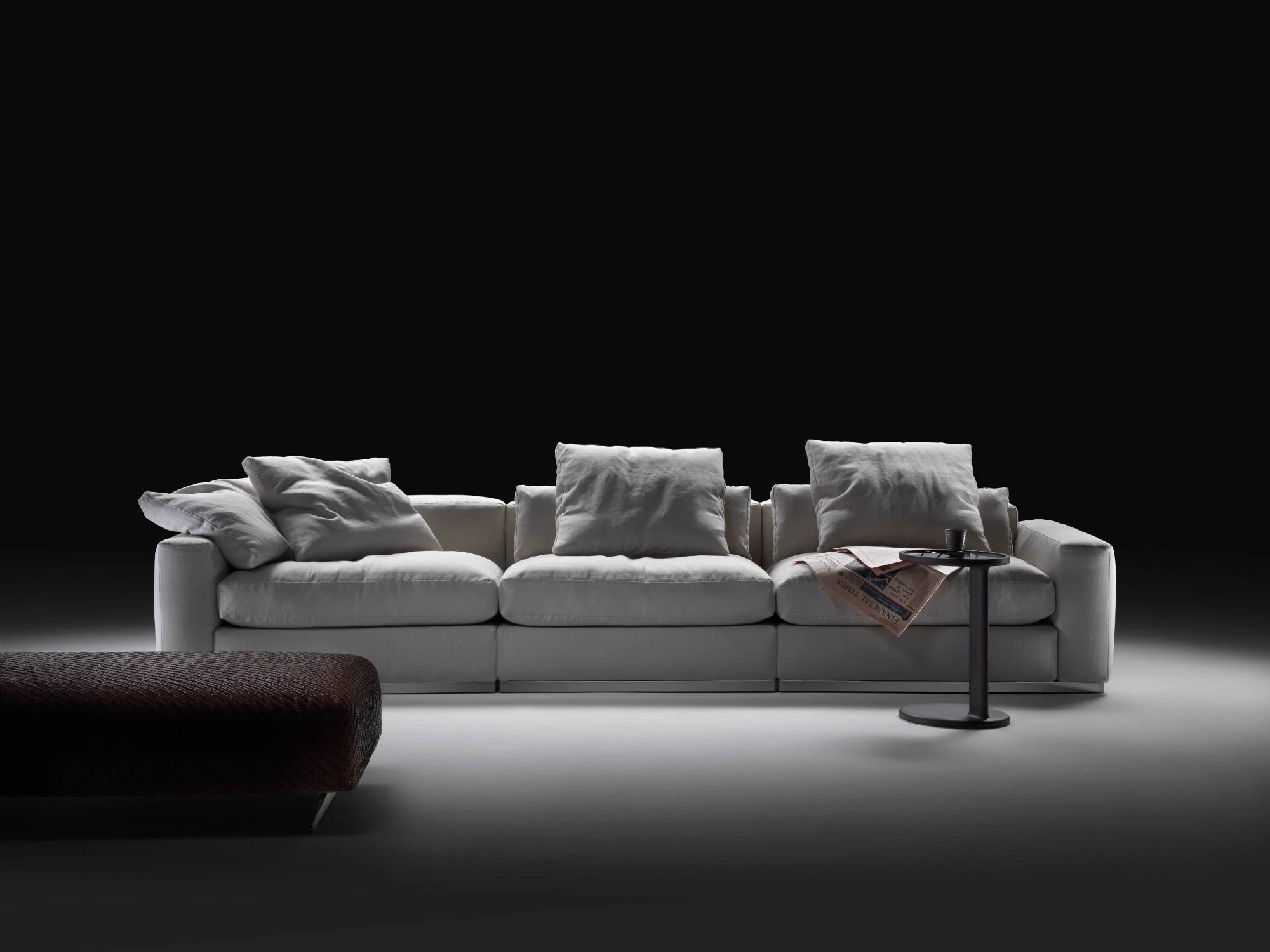 Модульный диван Beauty — Flexform, кожа, фото 3