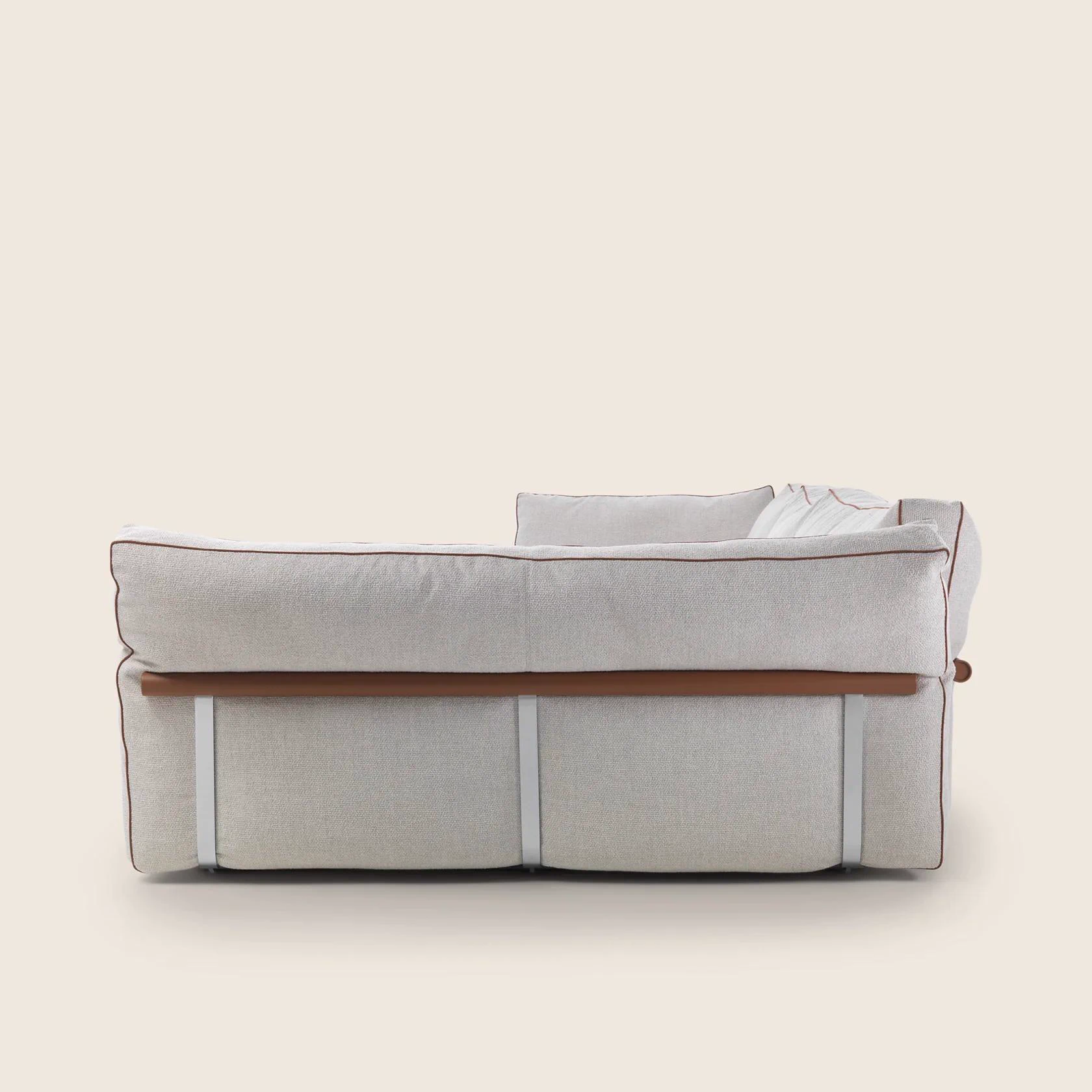 Диван с двумя подушками Camelot — Flexform, кожа, фото 4