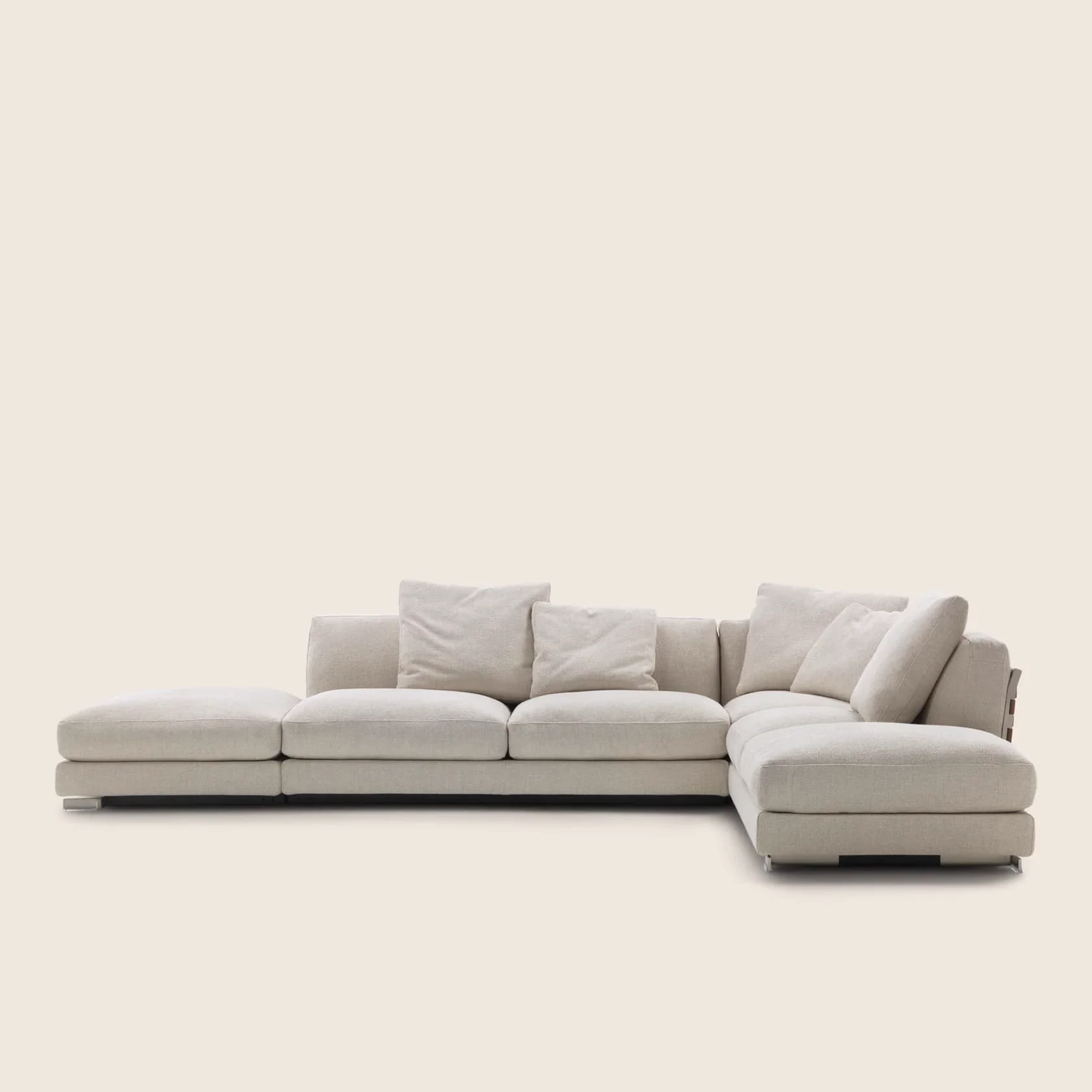 Модульный диван Cestone/ Cestone 09 — Flexform, кожа, фото 3