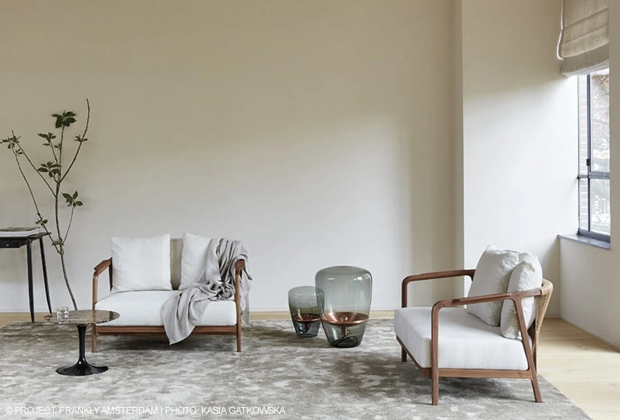 Широкое кресло Crono — Flexform, кожа, фото 4