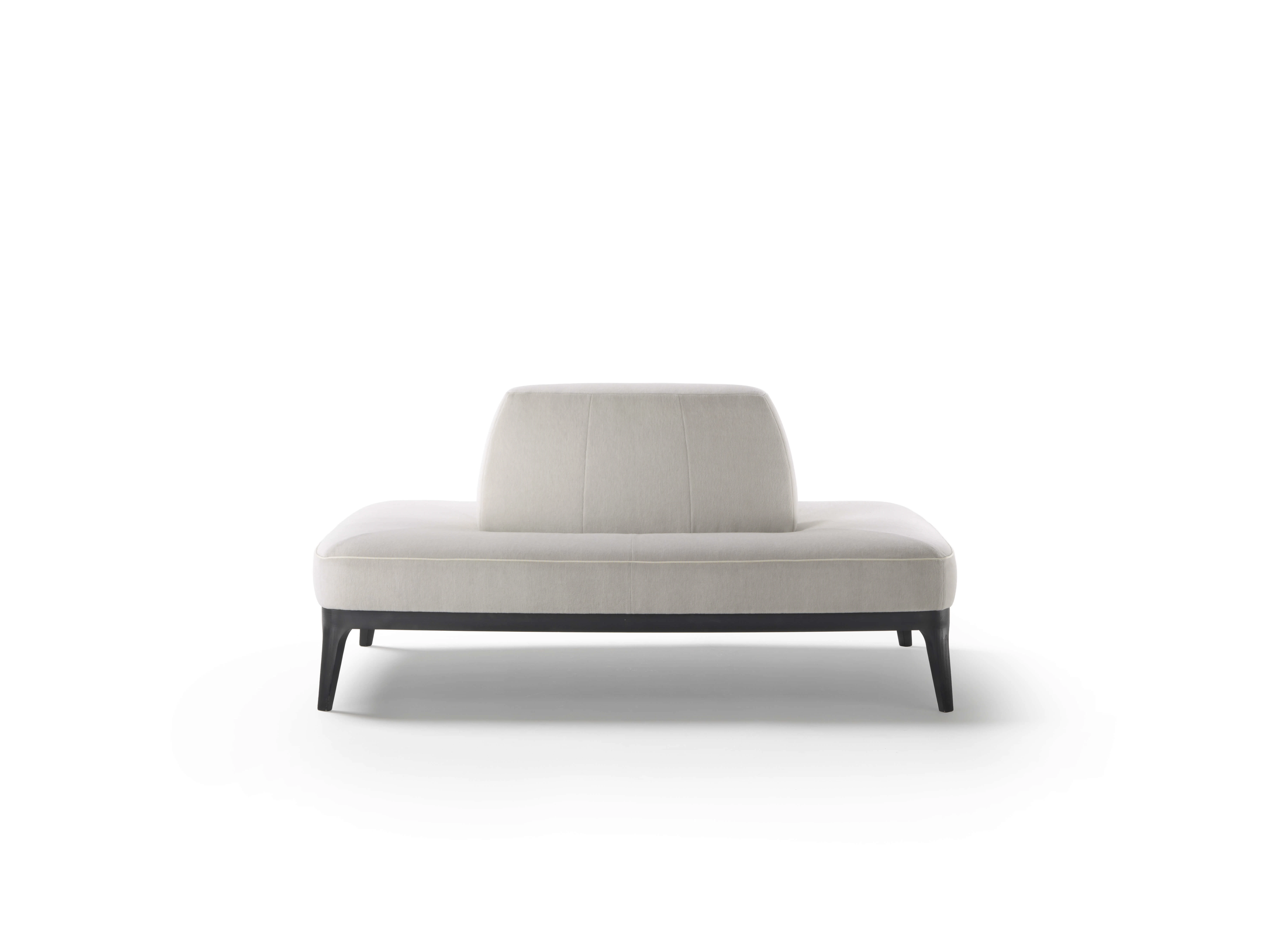 Небольшой диван Dragonfly — Flexform, кожа, фото 4