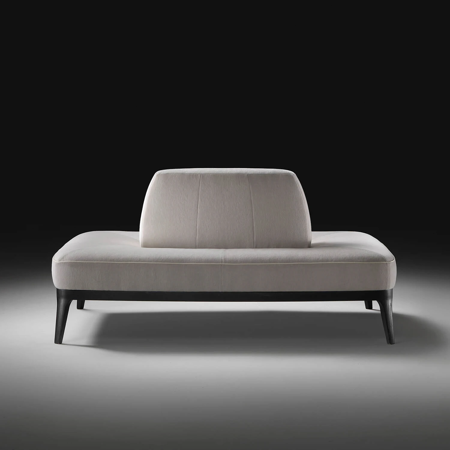 Небольшой диван Dragonfly — Flexform, кожа, фото 5