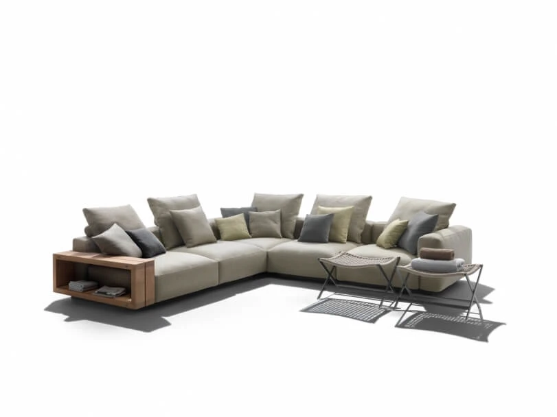Уличный диван Grandemare Outdoor — Flexform, ткань, фото 3