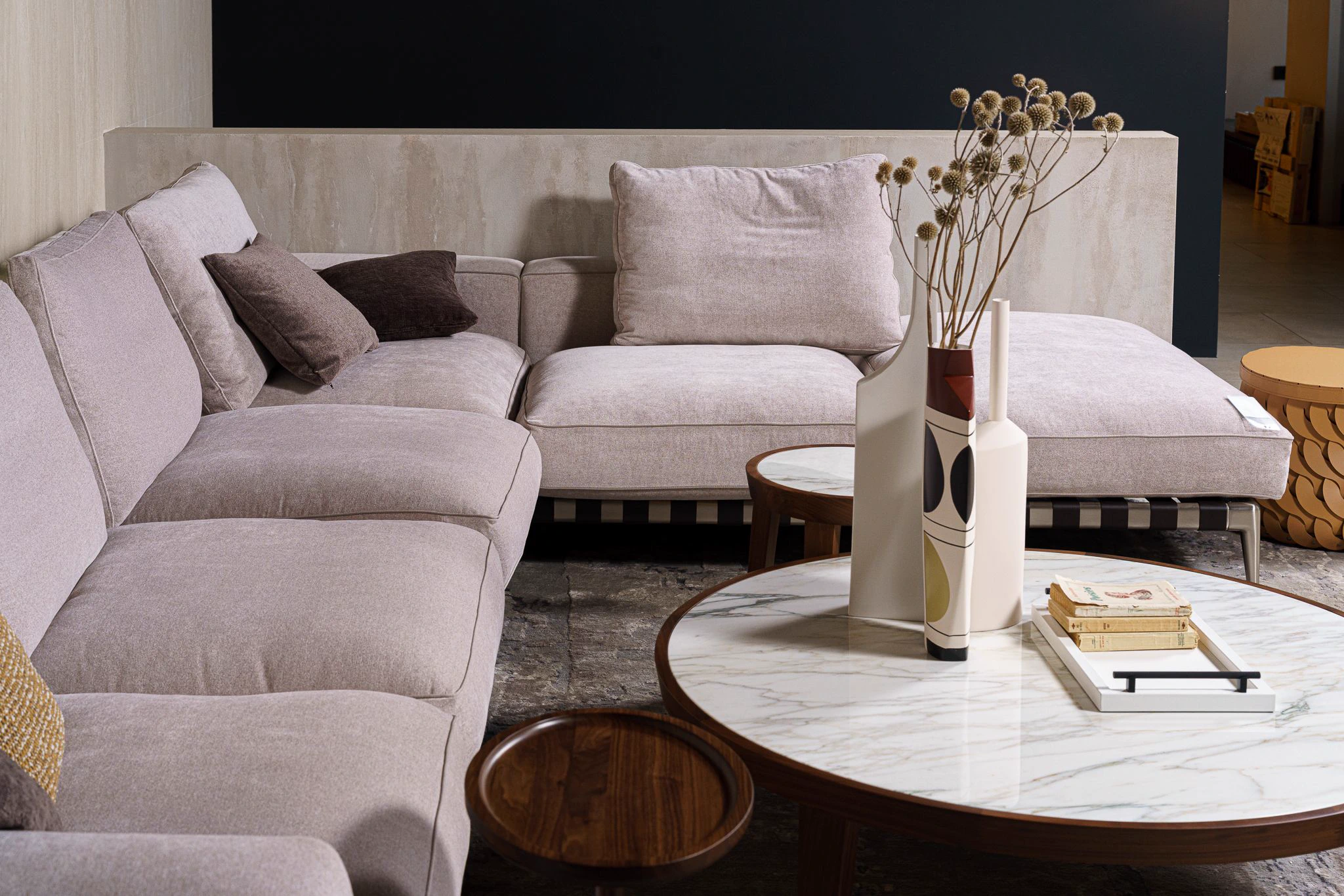 Модульный диван Gregory XL — Flexform, металл, фото 3