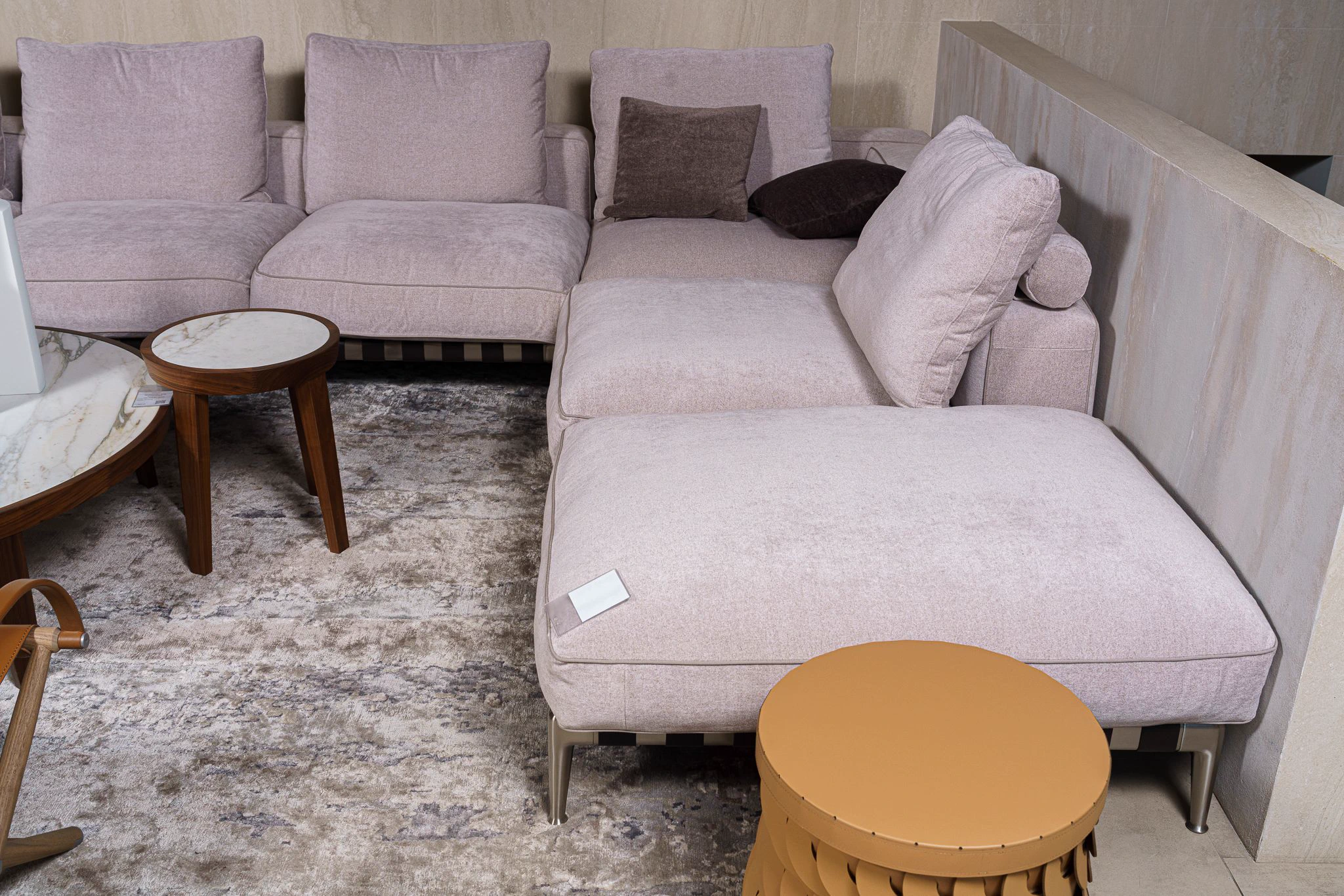 Модульный диван Gregory XL — Flexform, металл, фото 4