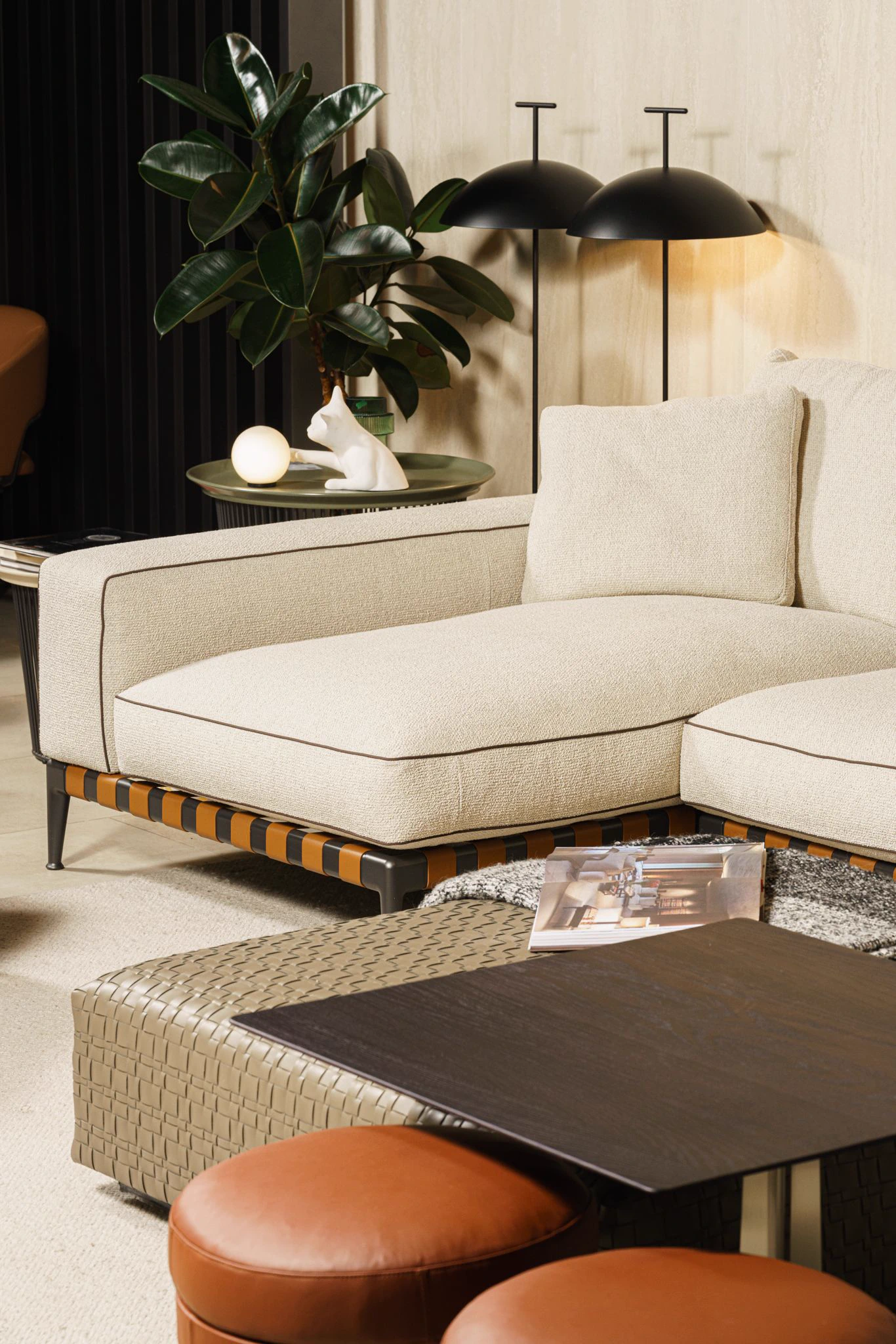 Диван Gregory XL — Flexform, металл, фото 6