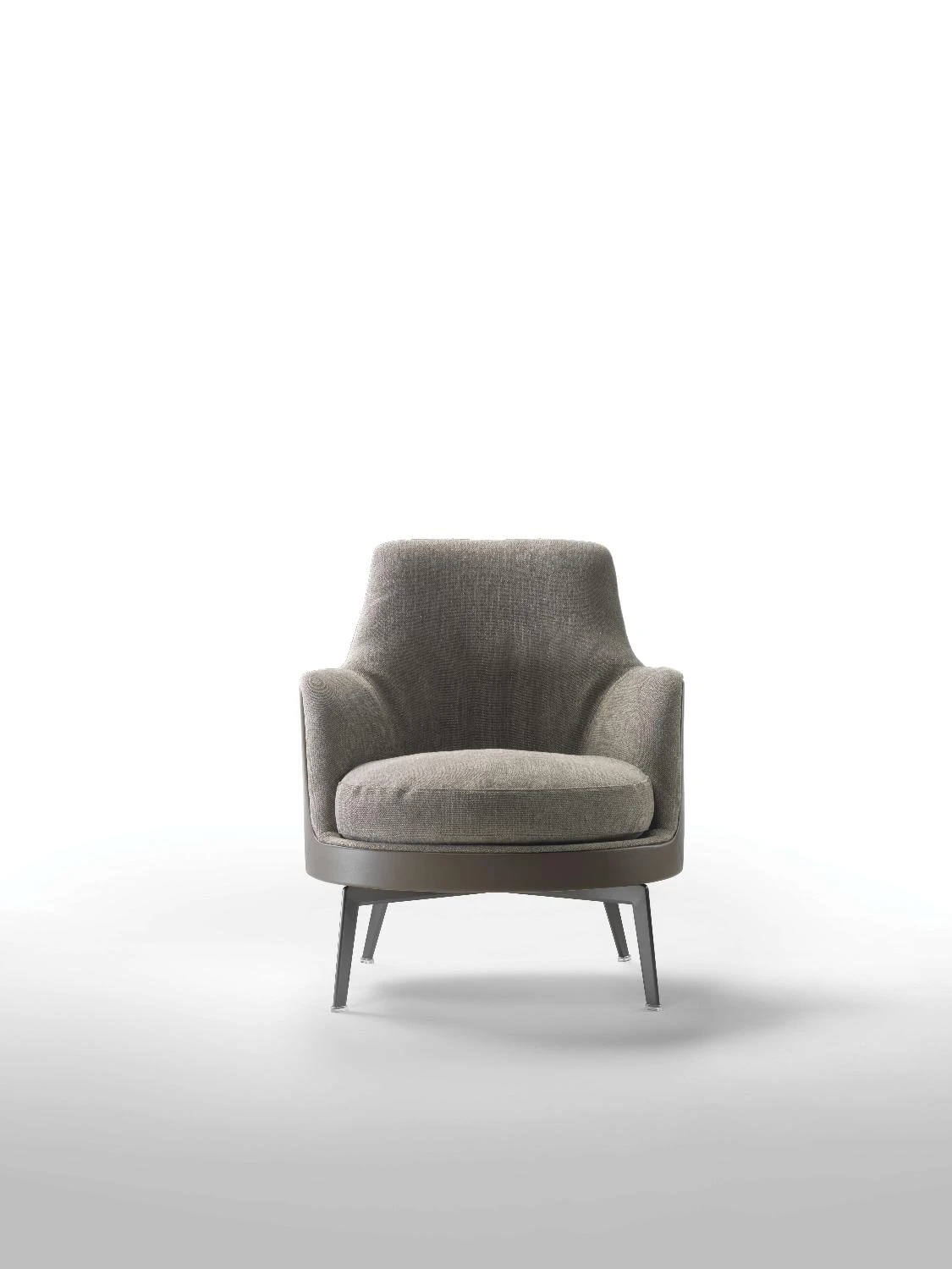 Кресло Guscio — Flexform, кожа, фото 2