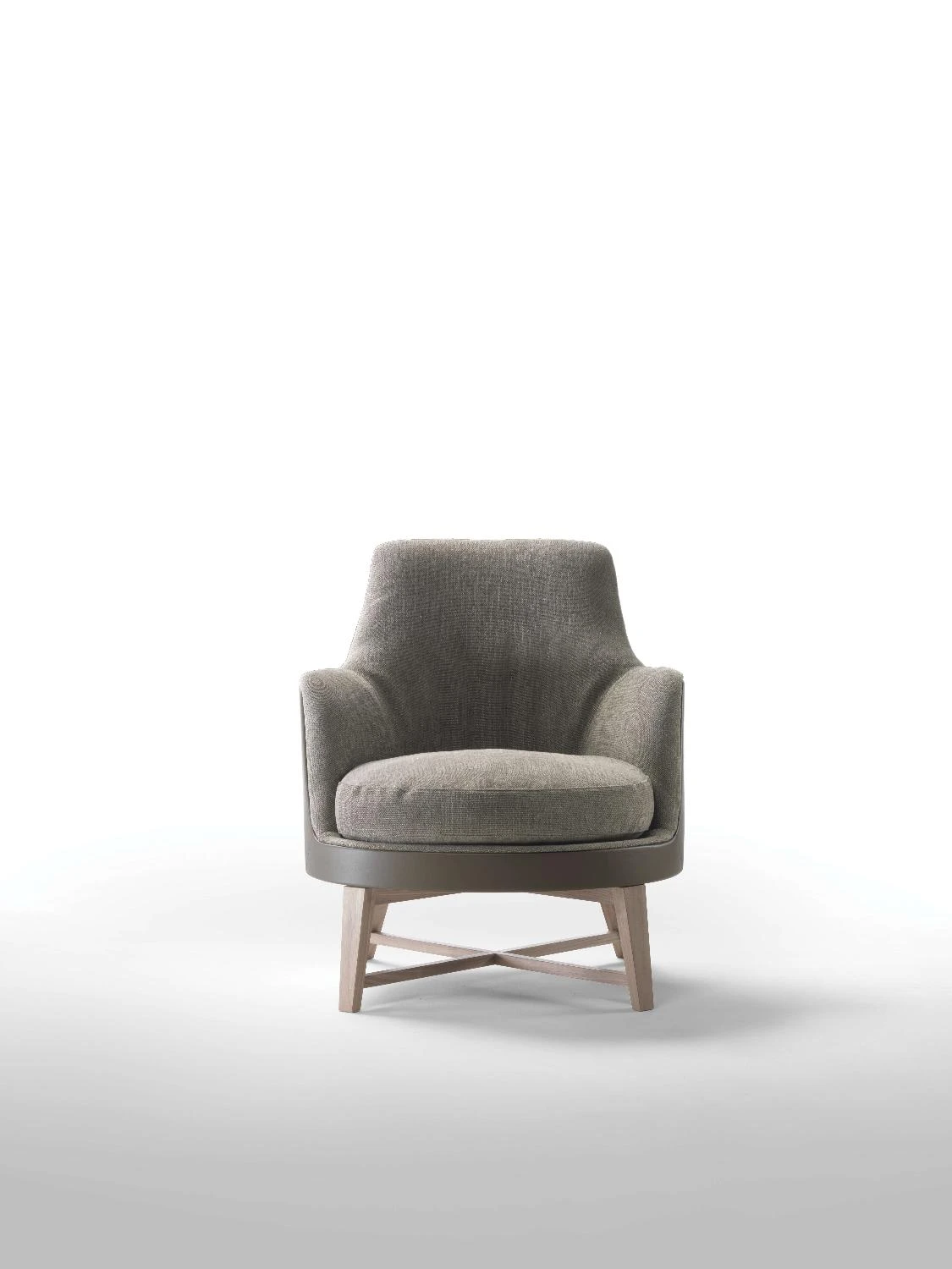 Кресло Guscio — Flexform, кожа, фото 6