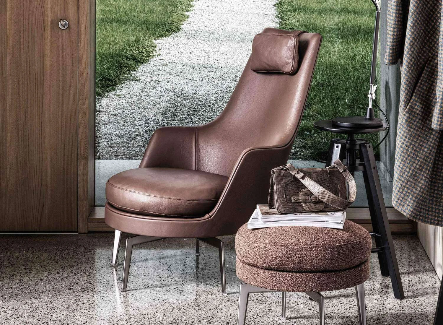 Кресло Guscioalto lite — Flexform, фото 5