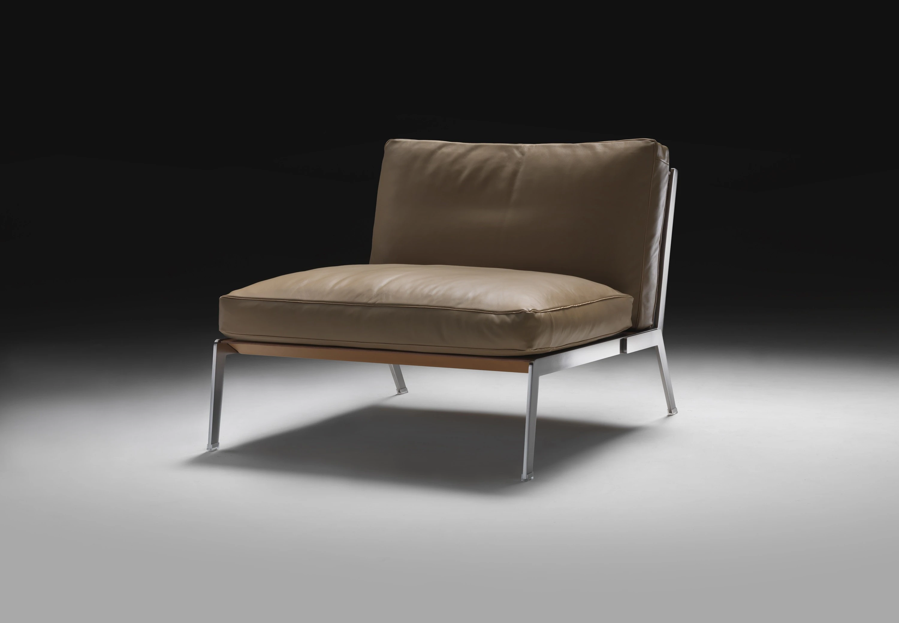 Кресло Happy — Flexform, кожа, фото 5