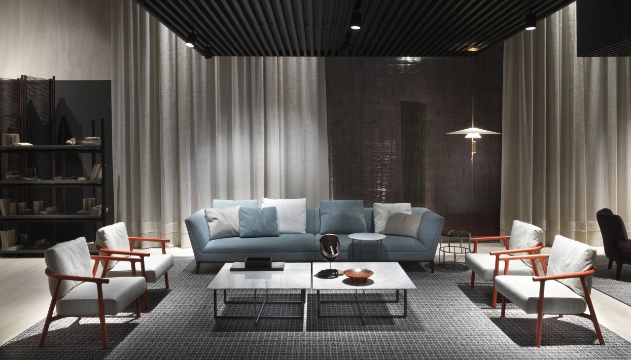Кресло Icaro — Flexform, текстиль, фото 6