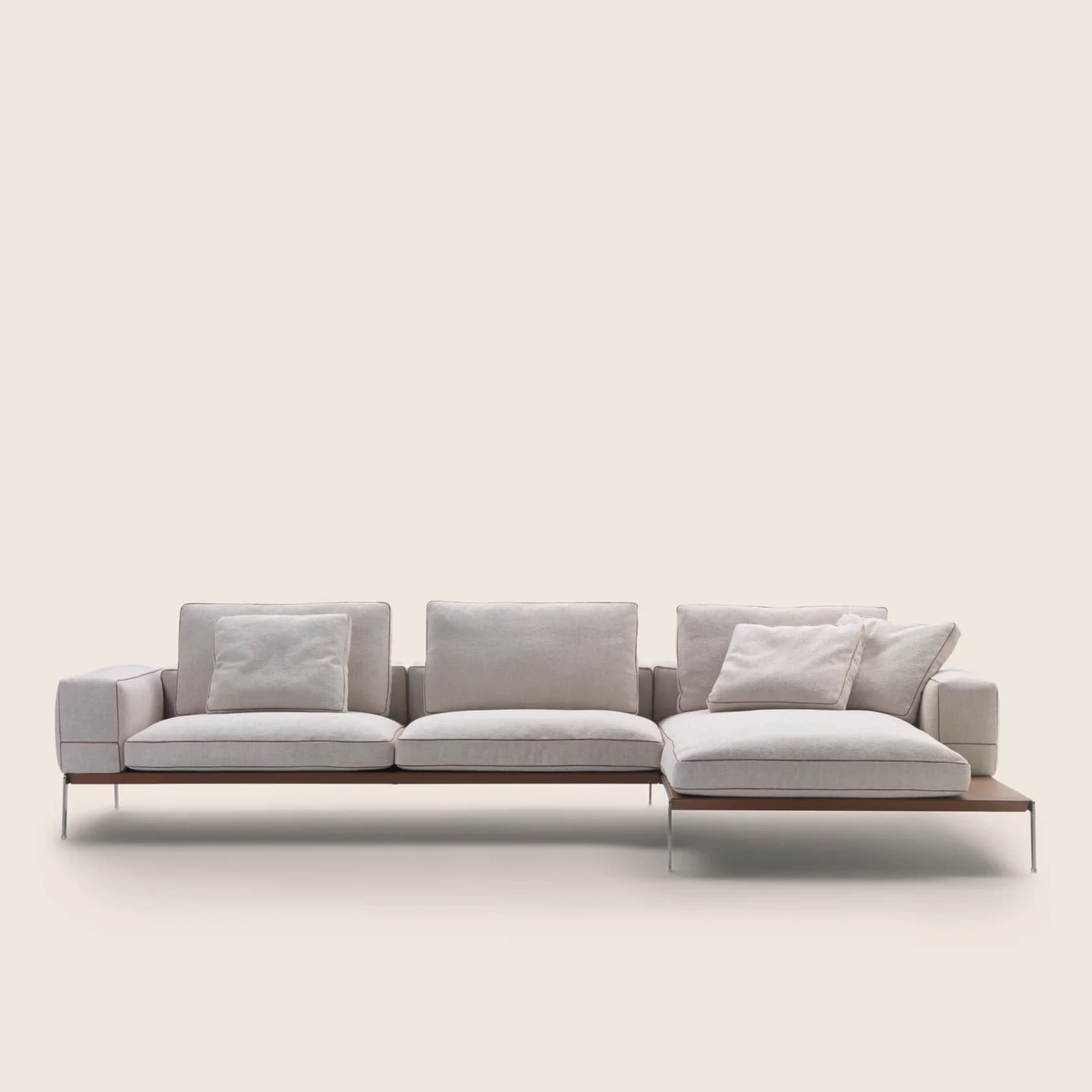 Модульный диван Lifesteel — Flexform, кожа