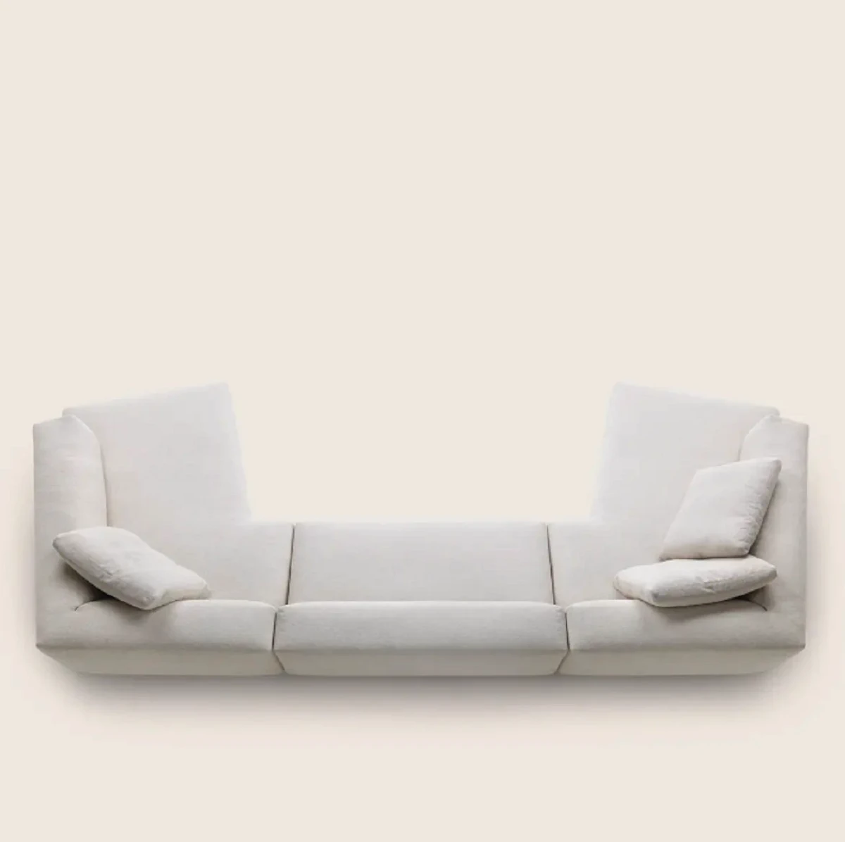 Модульный диван Loungescape — Flexform, кожа, фото 4