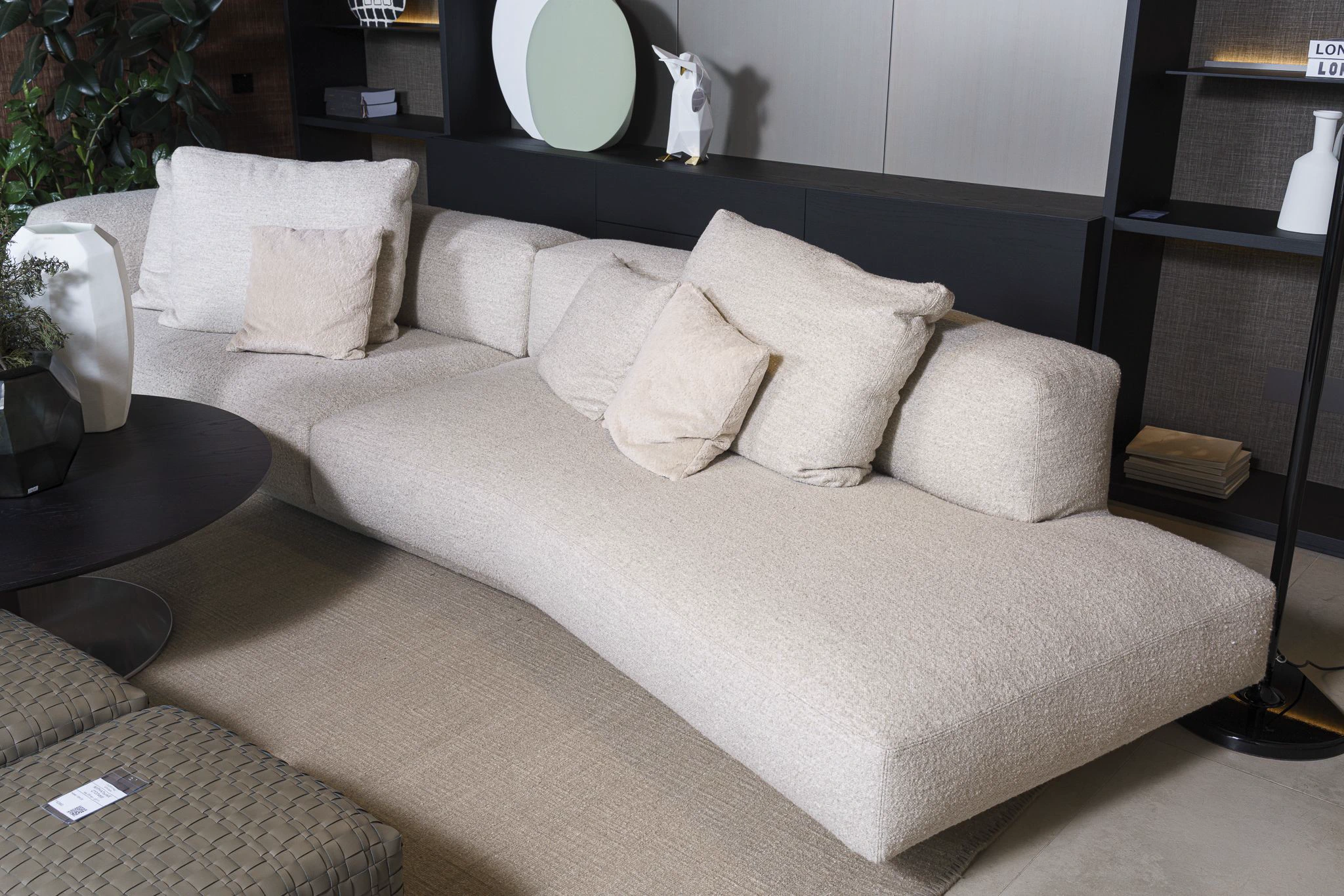 Двухмодульный диван Loungescape — Flexform, ткань, фото 3