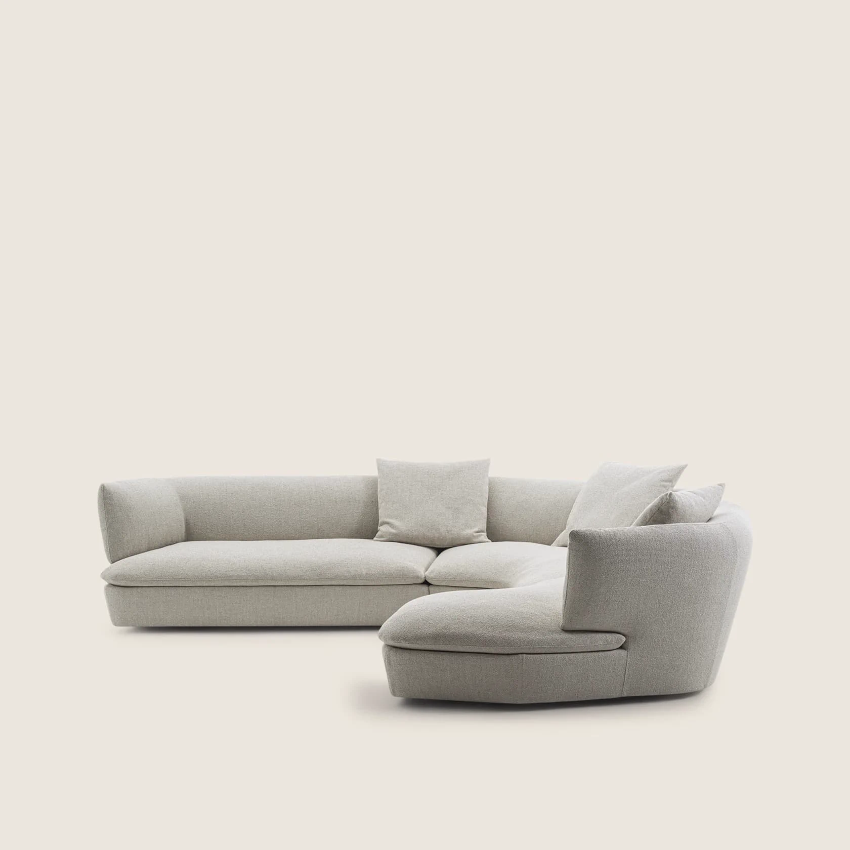 Угловой диван Quincy — Flexform, кожа, фото 3