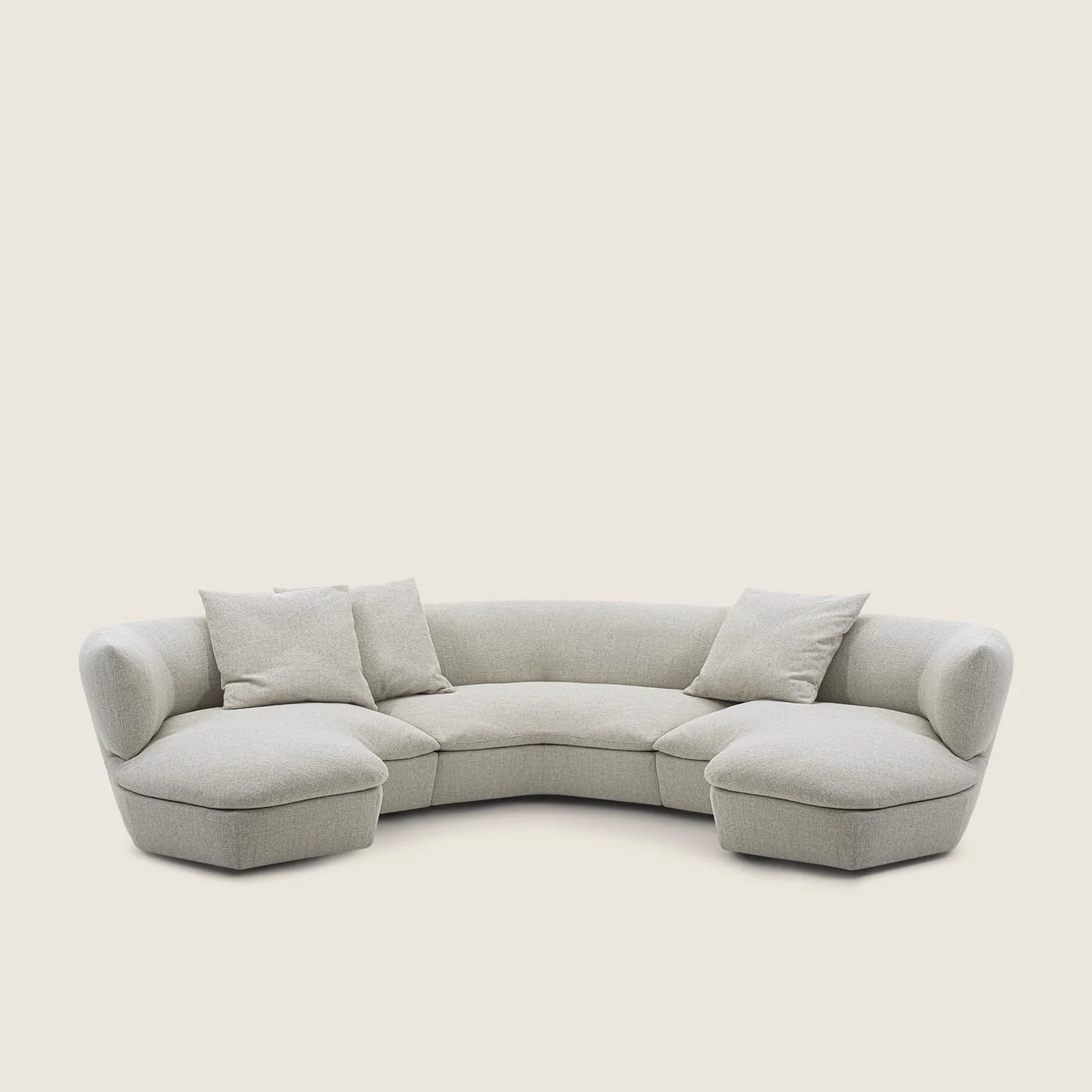 Угловой диван Quincy — Flexform, кожа, фото 6