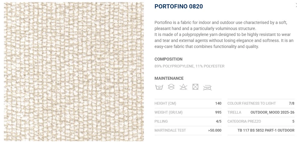 Кровать AtelierM 180 Portofino 820 — Flou, ткань, фото 2
