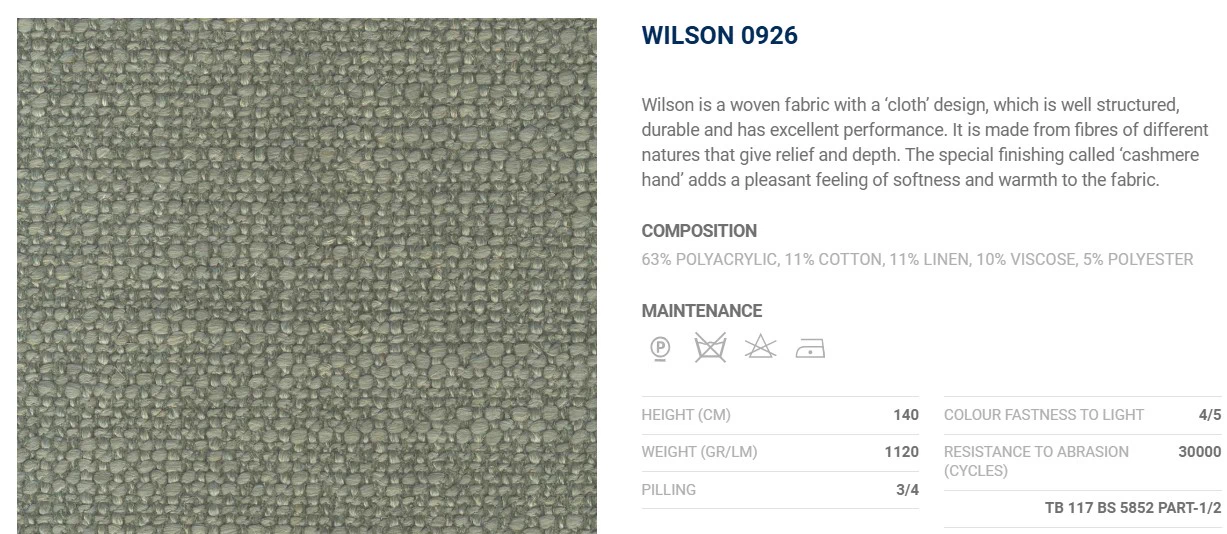 Кровать AtelierM 926 Wilson — Flou, ткань, фото 2