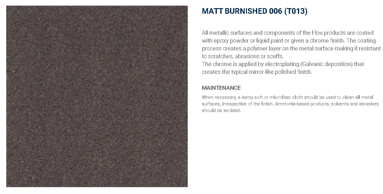 Прикроватная тумбочка Foglio Matt Burnished — Flou, кожа, фото 6