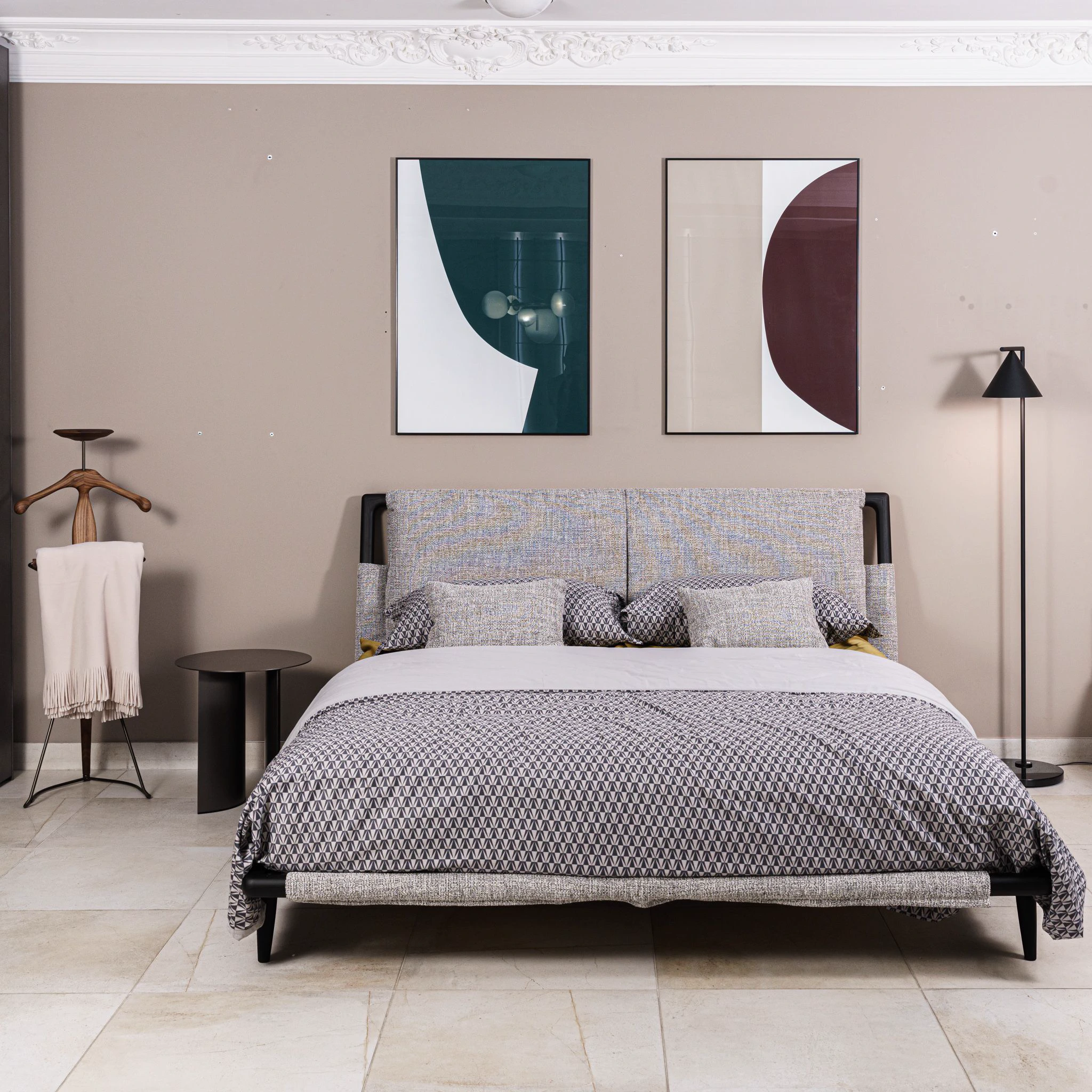 Кровать Gaudi City 418 — Flou, текстиль