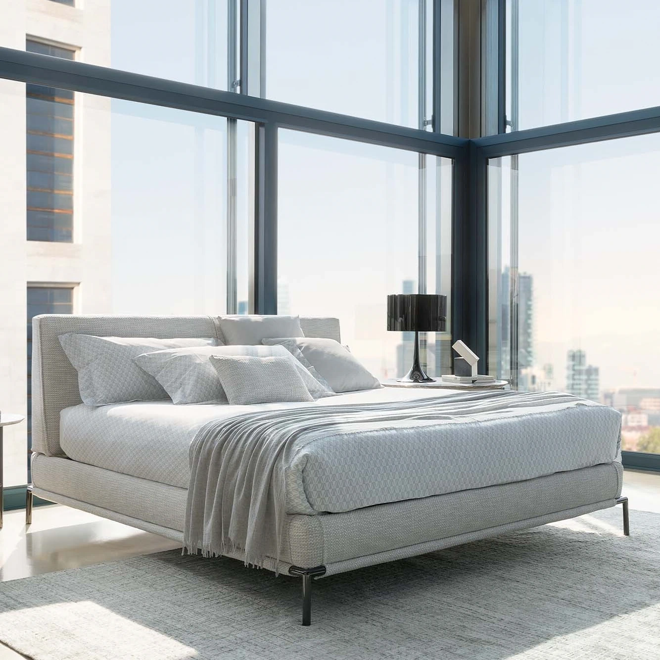Кровать Icon 556 Seattle — Flou, текстиль