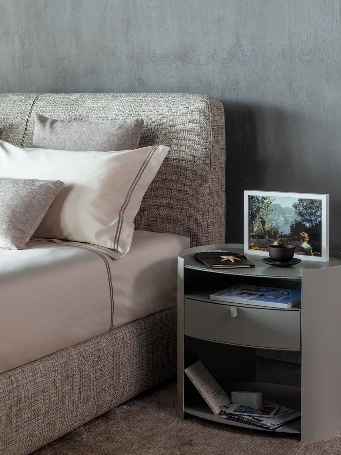 Кровать Myplace 160 Alex 813 — Flou, текстиль, фото 5