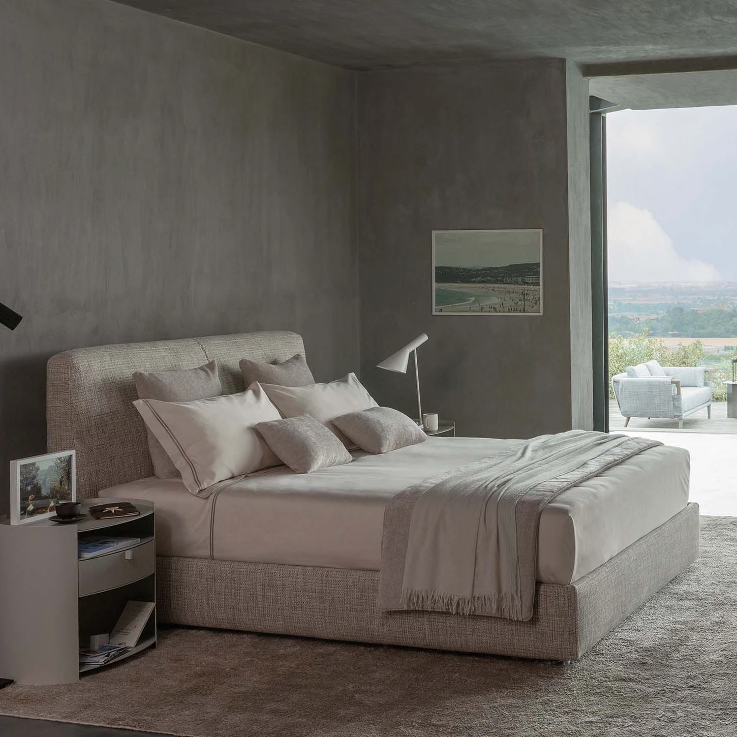 Кровать Myplace 160 Brian 863 — Flou, текстиль
