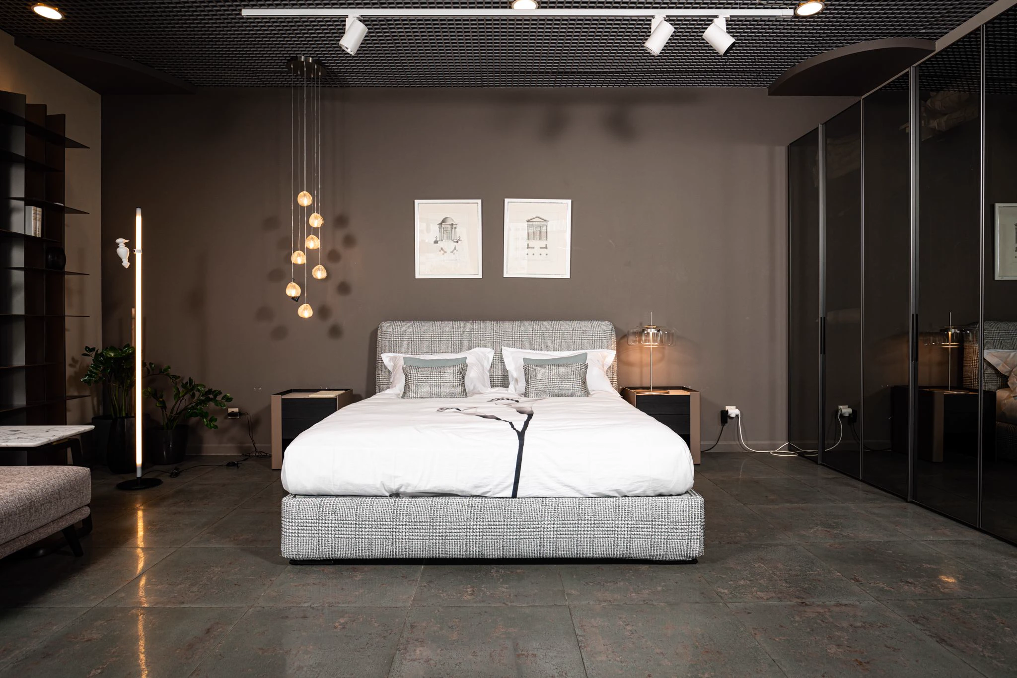 Кровать Myplace с боксом для хранения lewis 539 — Flou, текстиль, фото 4