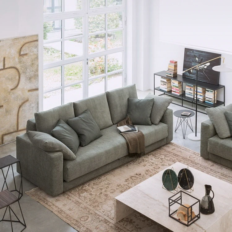 Раскладной диван PiazzaDuomo 549 Harrison — Flou, кожа