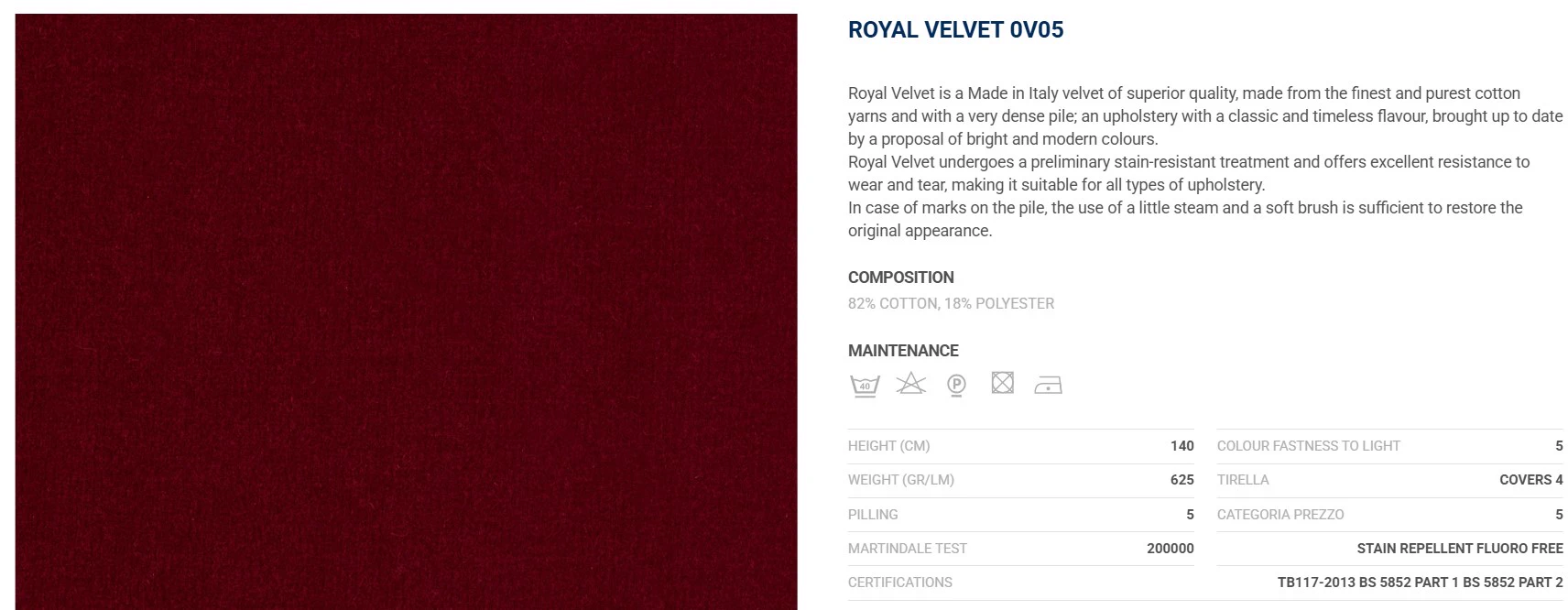 Пуф Pierre 0V05 Royal velvet — Flou, ткань, фото 2