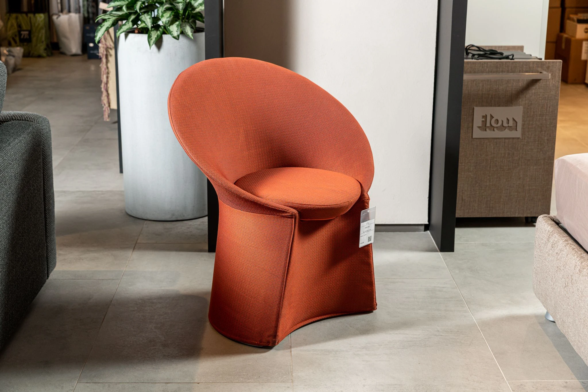 Кресло Remy urban pumpkin 780 — Flou, кожа, фото 2