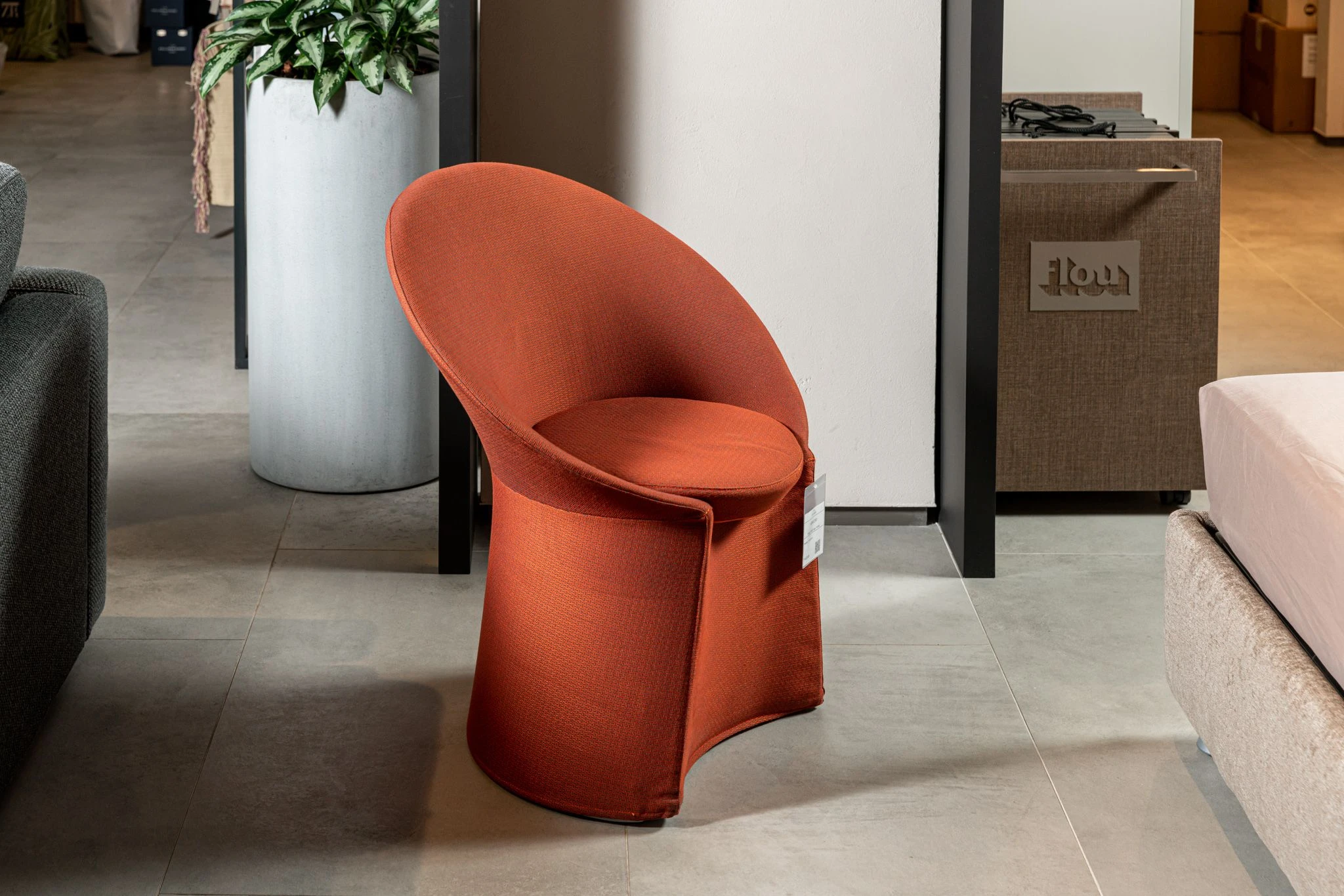 Кресло Remy urban pumpkin 780 — Flou, кожа, фото 4