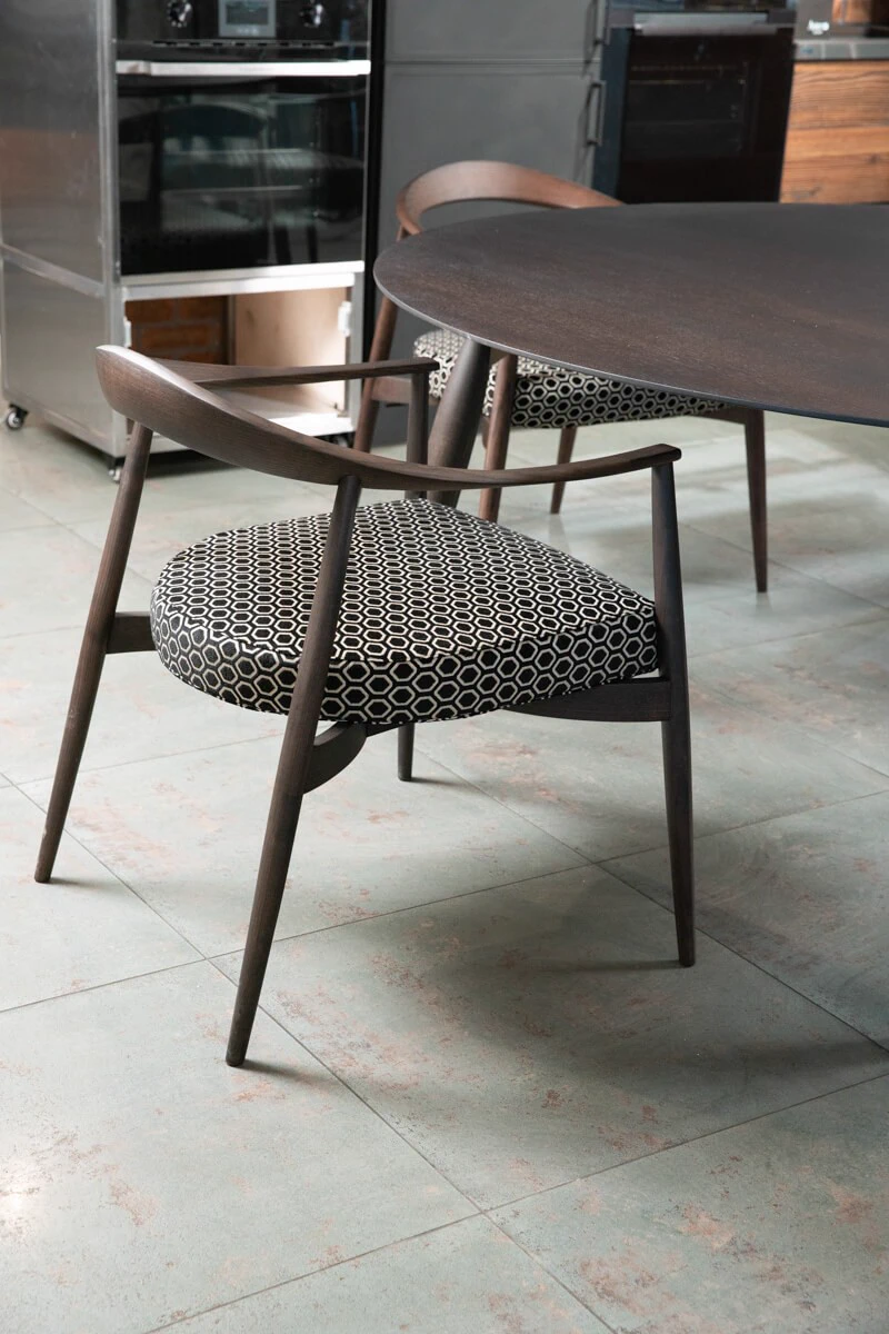 Стул Tekton Coffee Brown Oak — Flou, дерево, фото 2