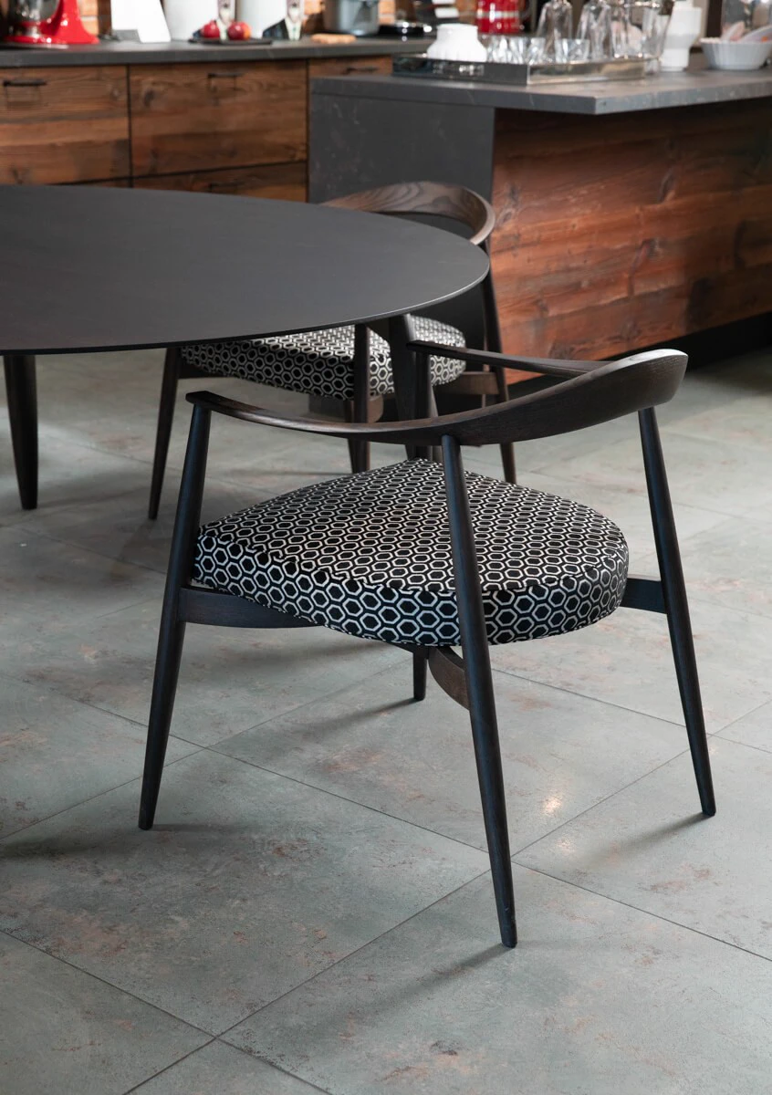 Стул Tekton Coffee Brown Oak — Flou, дерево, фото 3